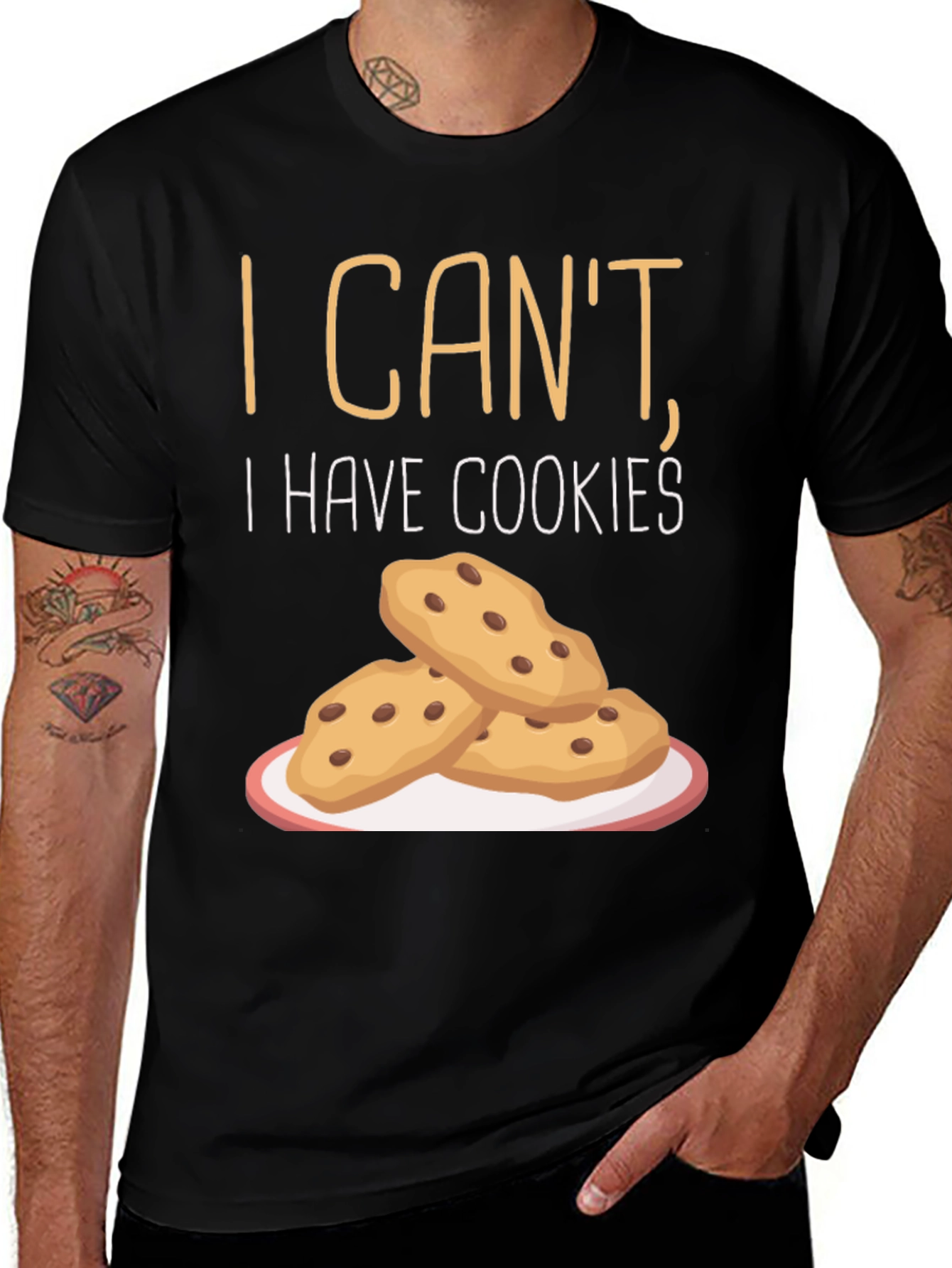 Variant 27 of Funny Cookie Lover T-Shirt