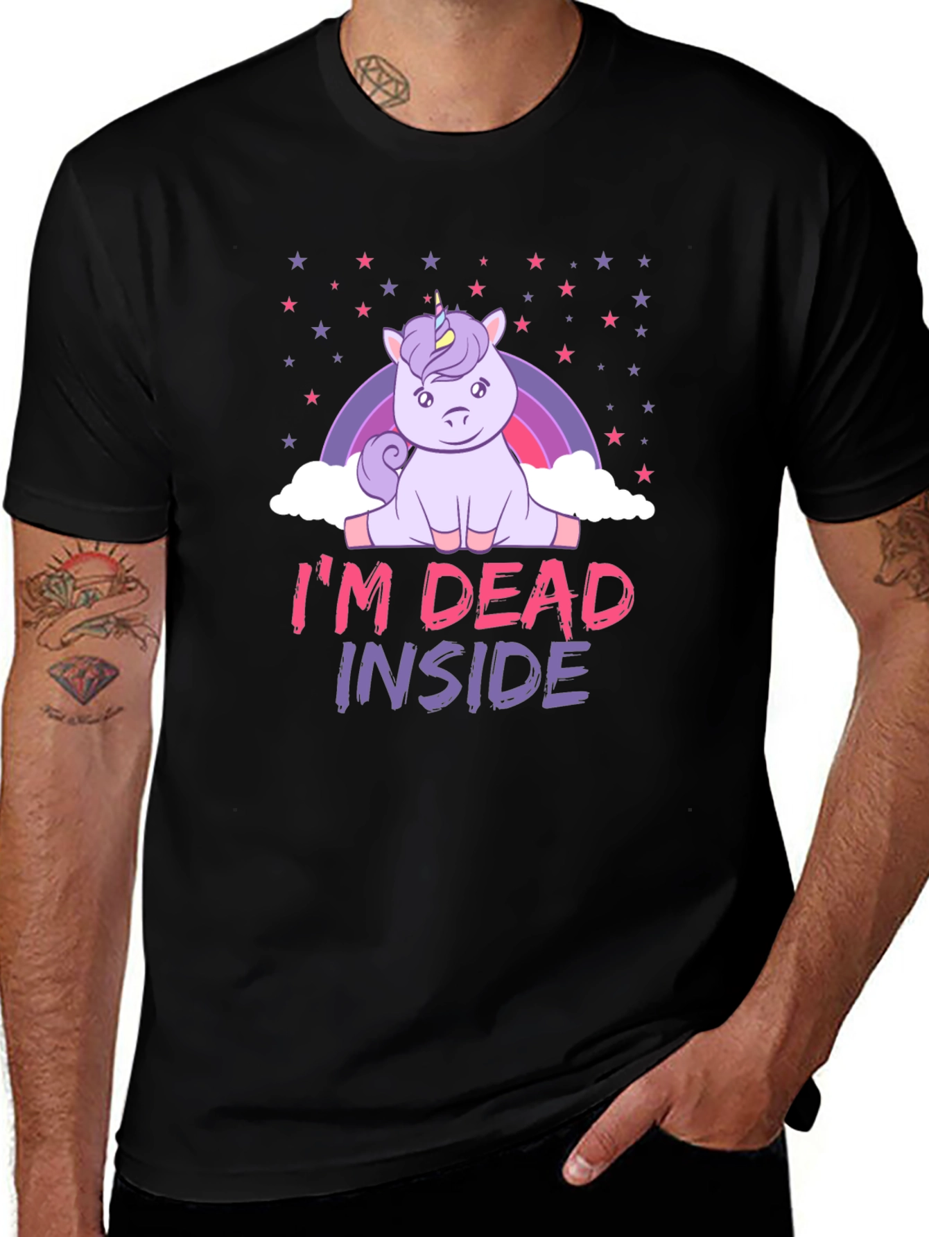 Variant 14 of I'm Dead Inside Unicorn T-Shirt