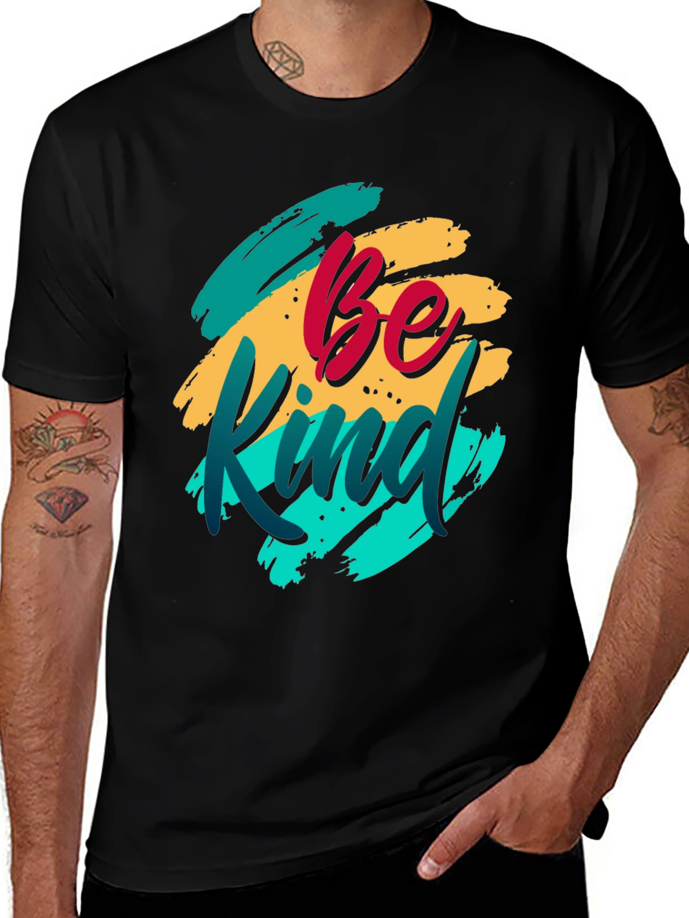 Variant 27 of Be Kind Graphic Tee - Trendy Unisex T-Shirt