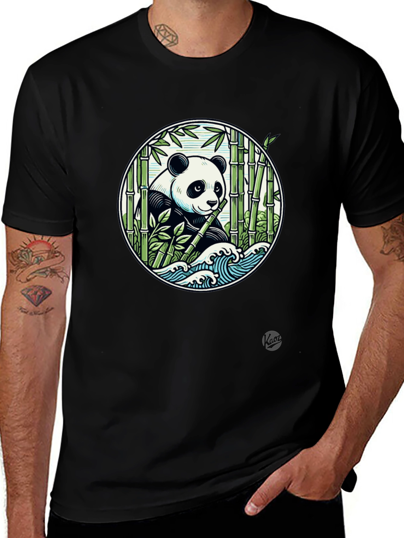 Variant 5 of Panda Bamboo T-Shirt
