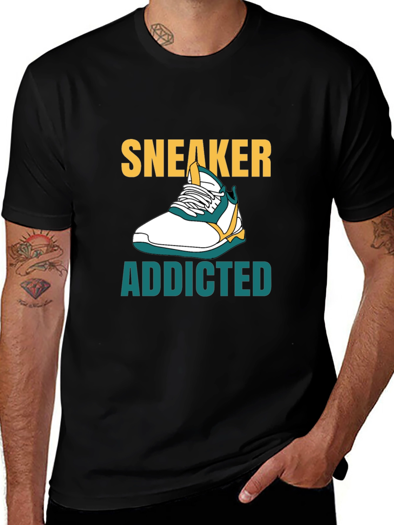 Variant 25 of Sneaker Addicted Graphic T-Shirt