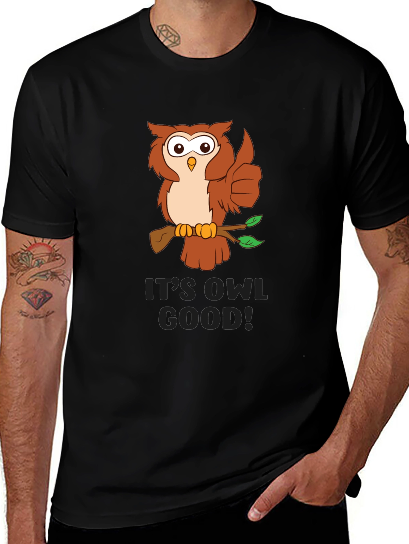 Variant 23 of It's Owl Good! Graphic Tee