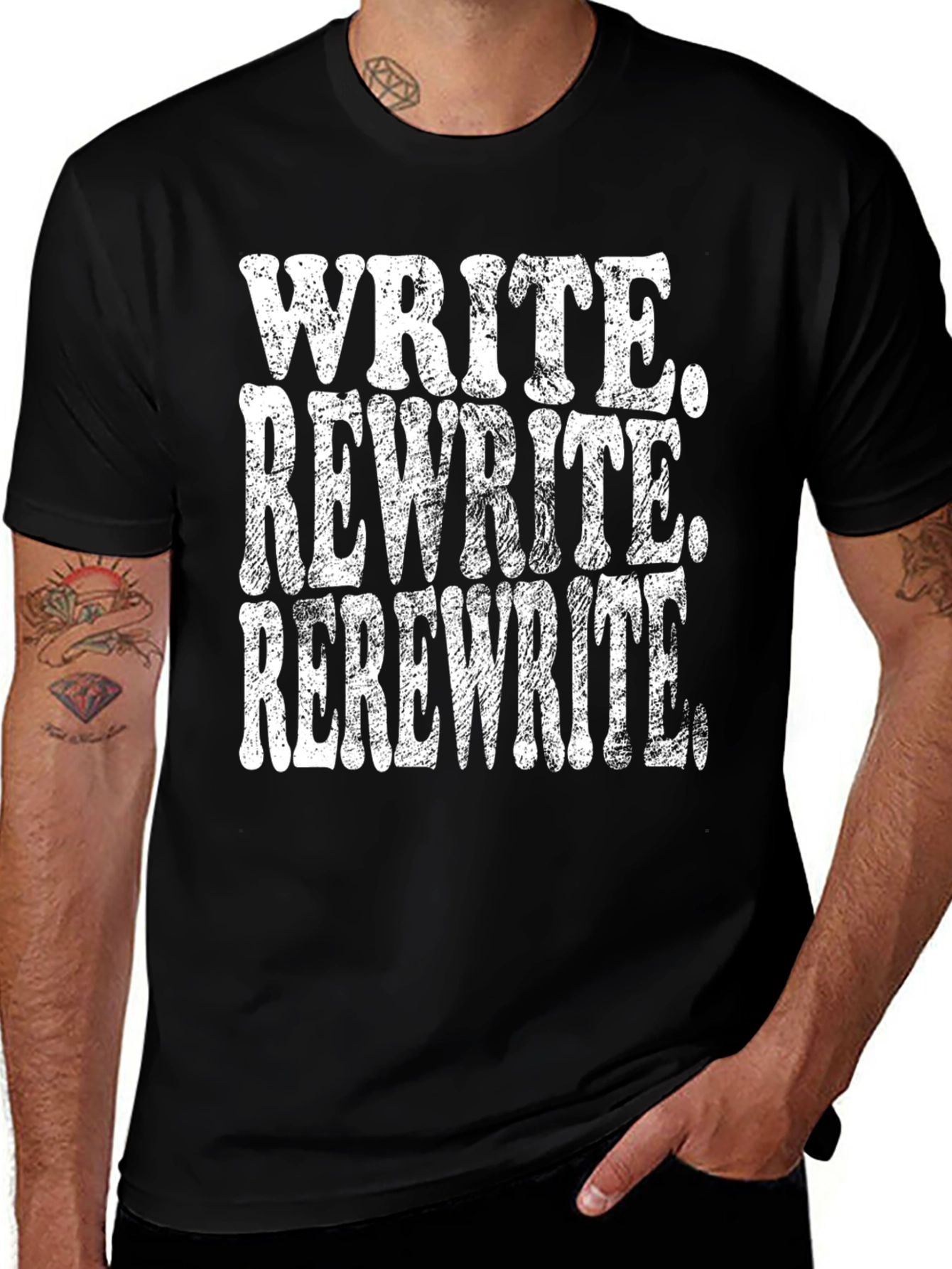 Variant 2 of Write Rewrite Rerewrite T-Shirt