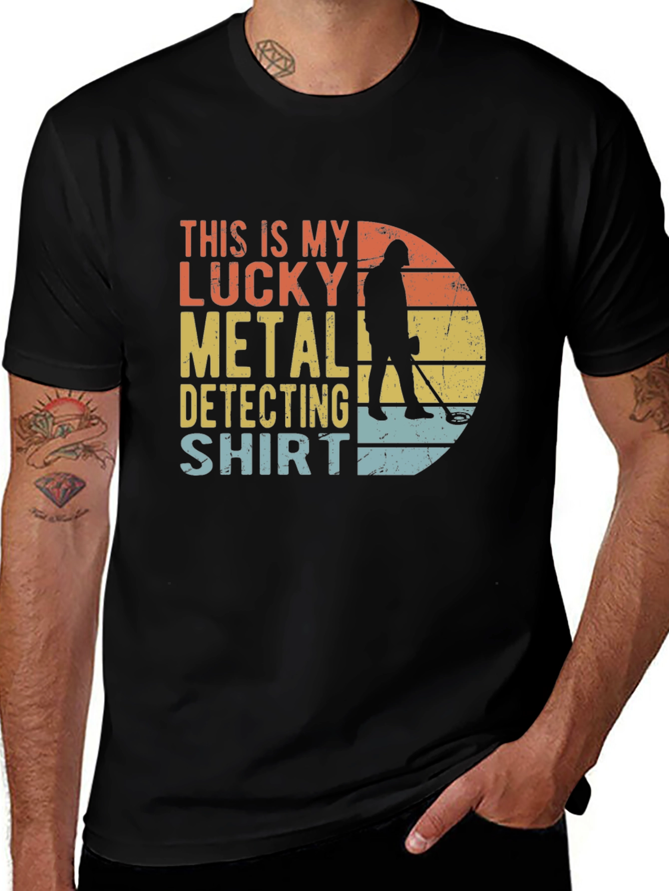Variant 21 of Lucky Metal Detecting Shirt