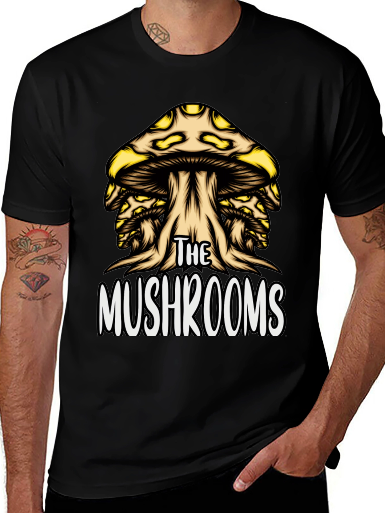 Variant 16 of The Mushrooms Graphic Tee