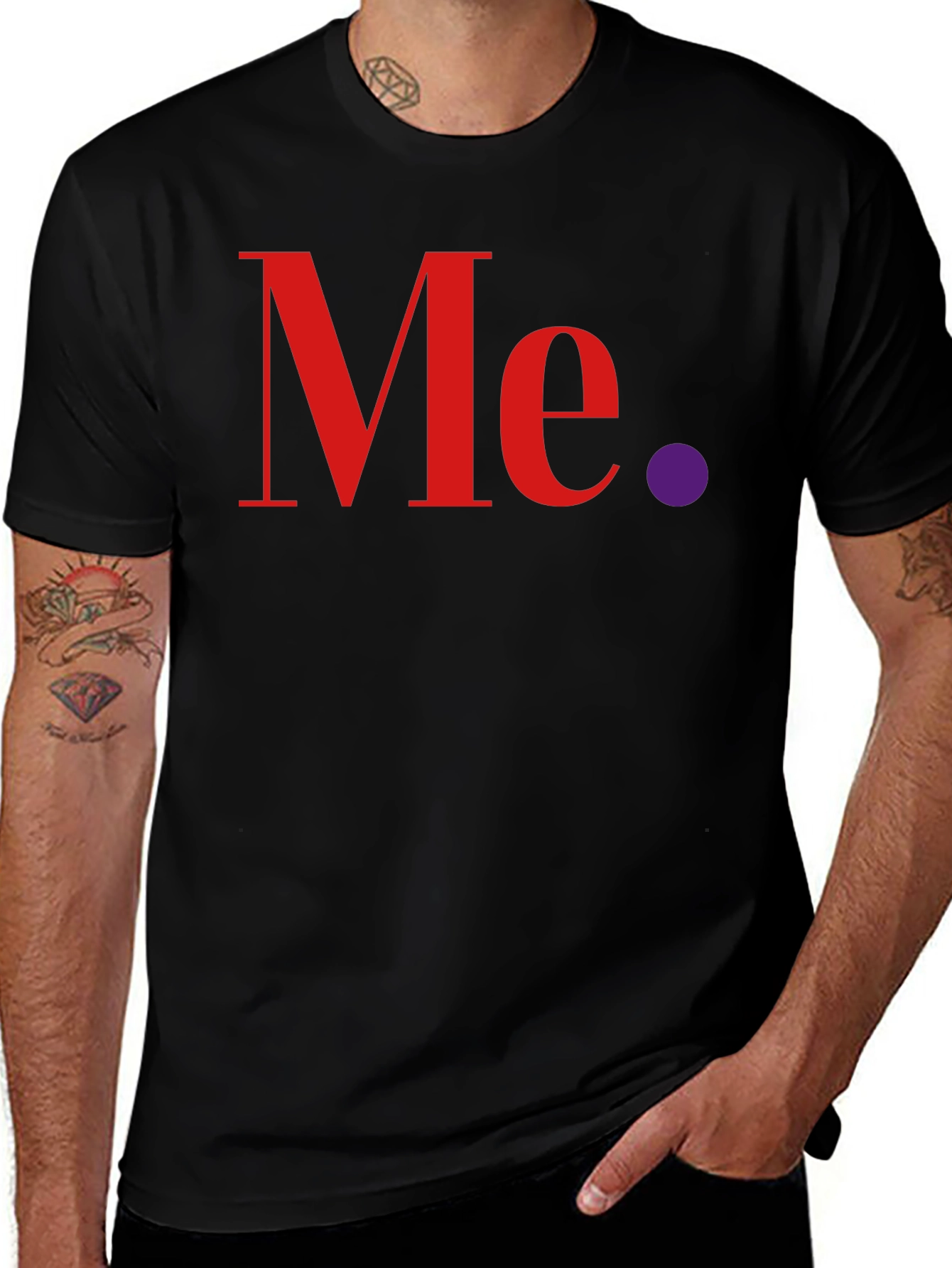 Variant 29 of Me. Funny Punctuation T-Shirt -  Sarcastic Humor Tee