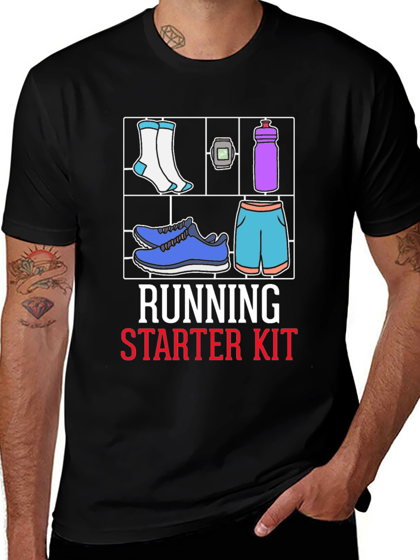 Running Starter Kit Graphic T-Shirt