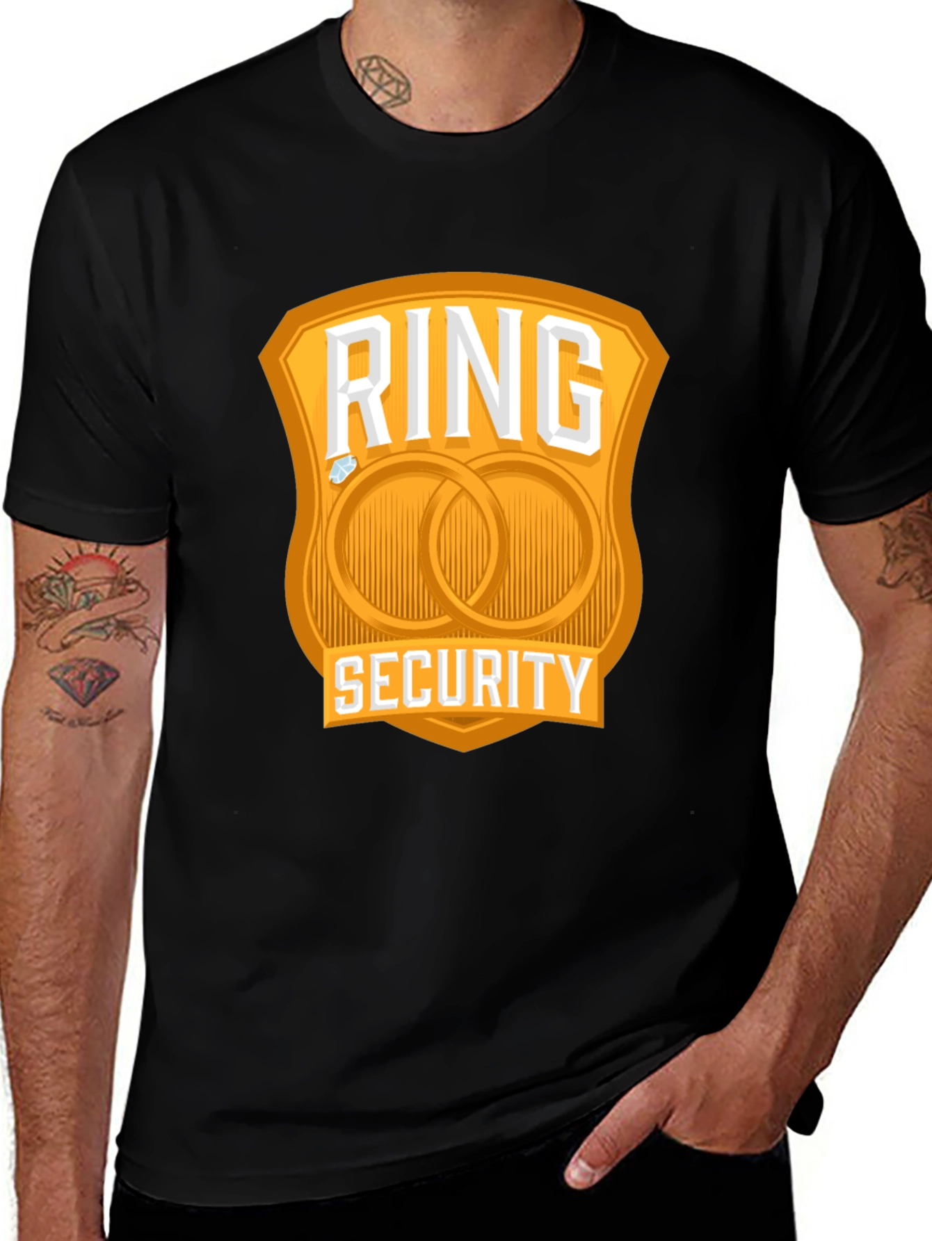 Variant 24 of Ring Security Wedding T-Shirt