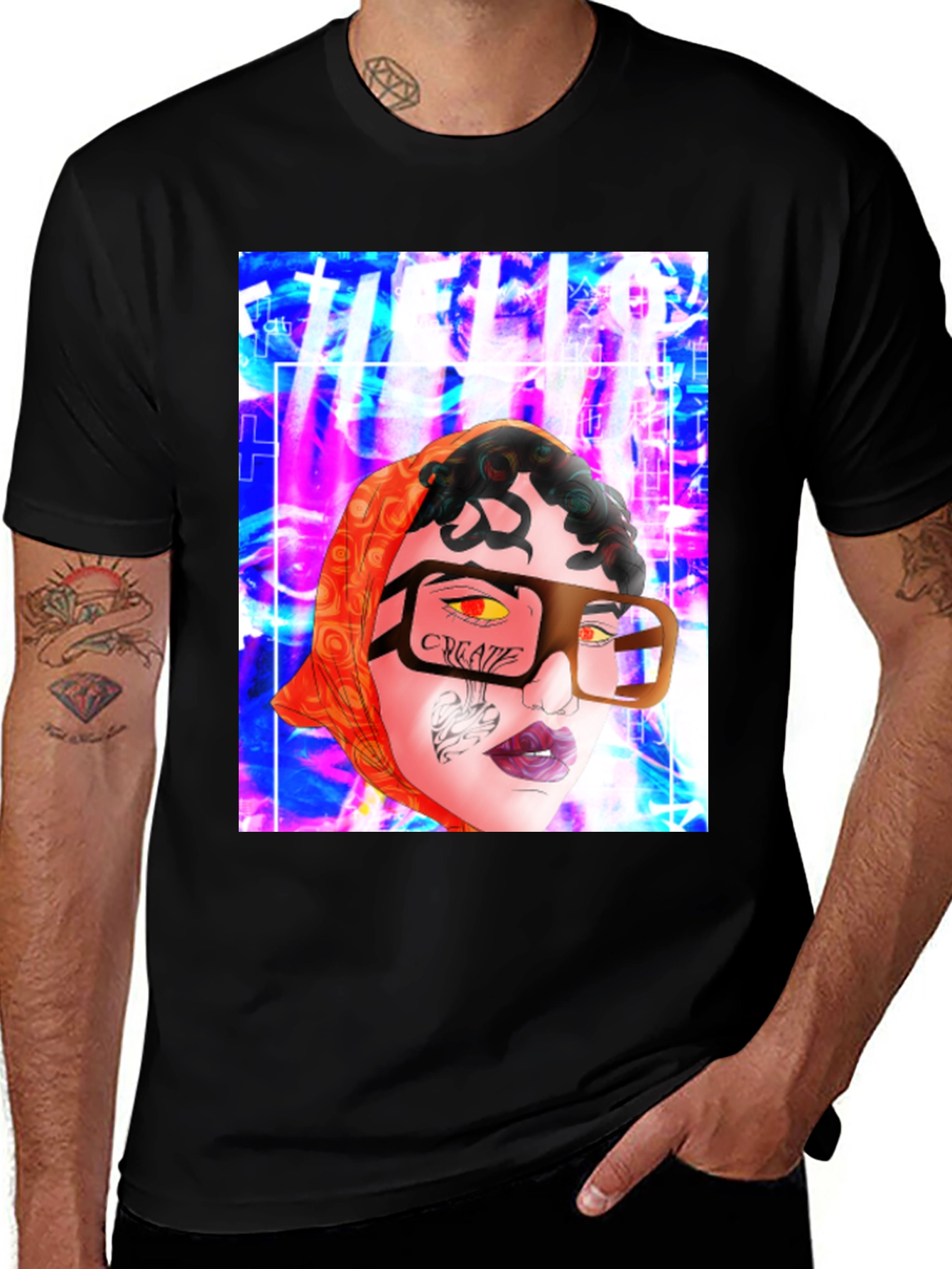 Variant 18 of Unique Graphic Print T-Shirt