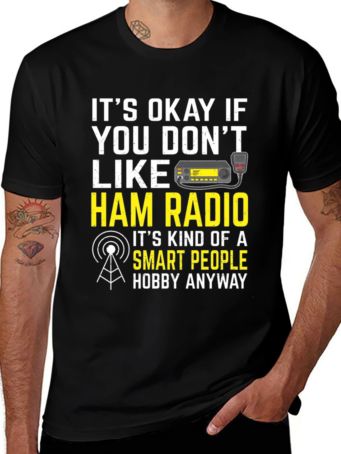 Ham Radio Smart People Hobby T-Shirt