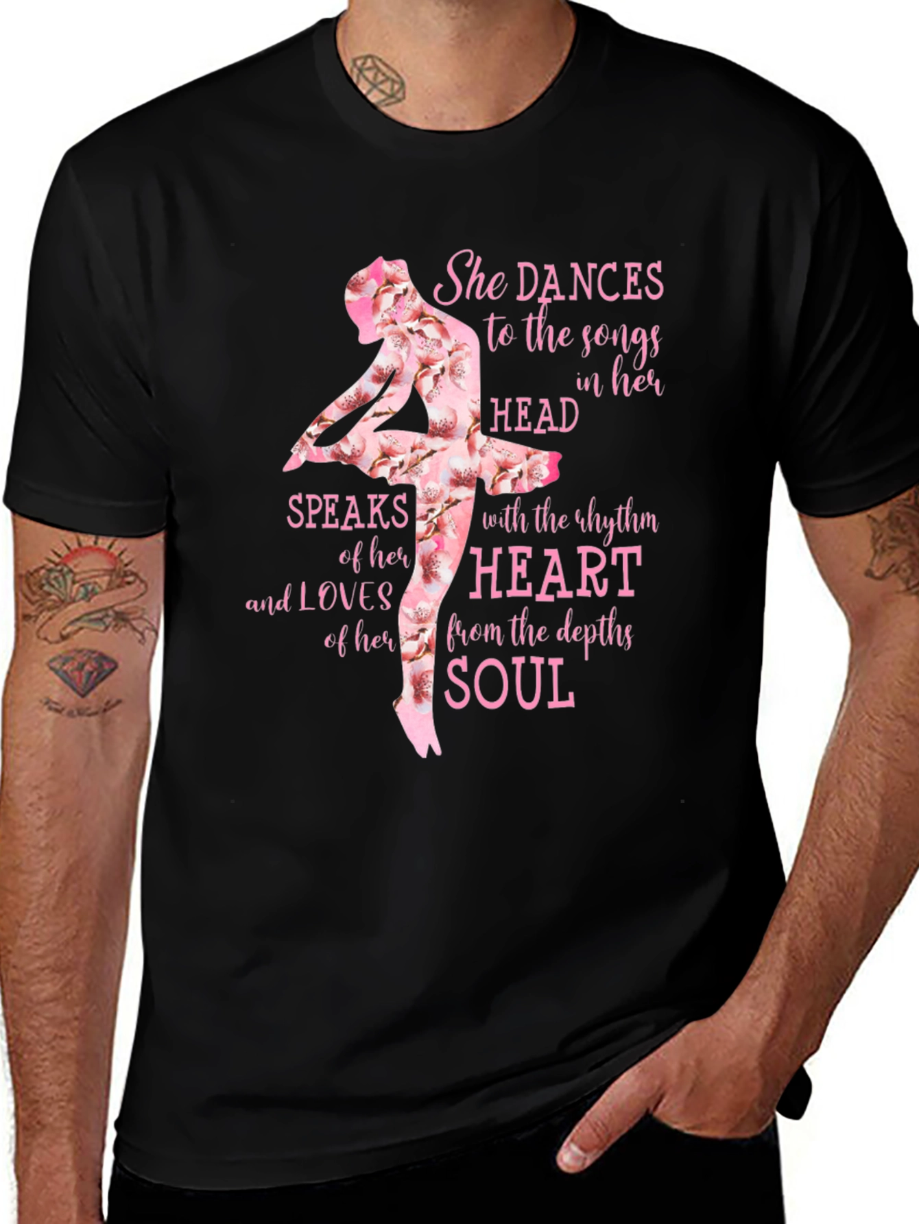 Variant 25 of She Dances to the Songs in Her Head T-Shirt