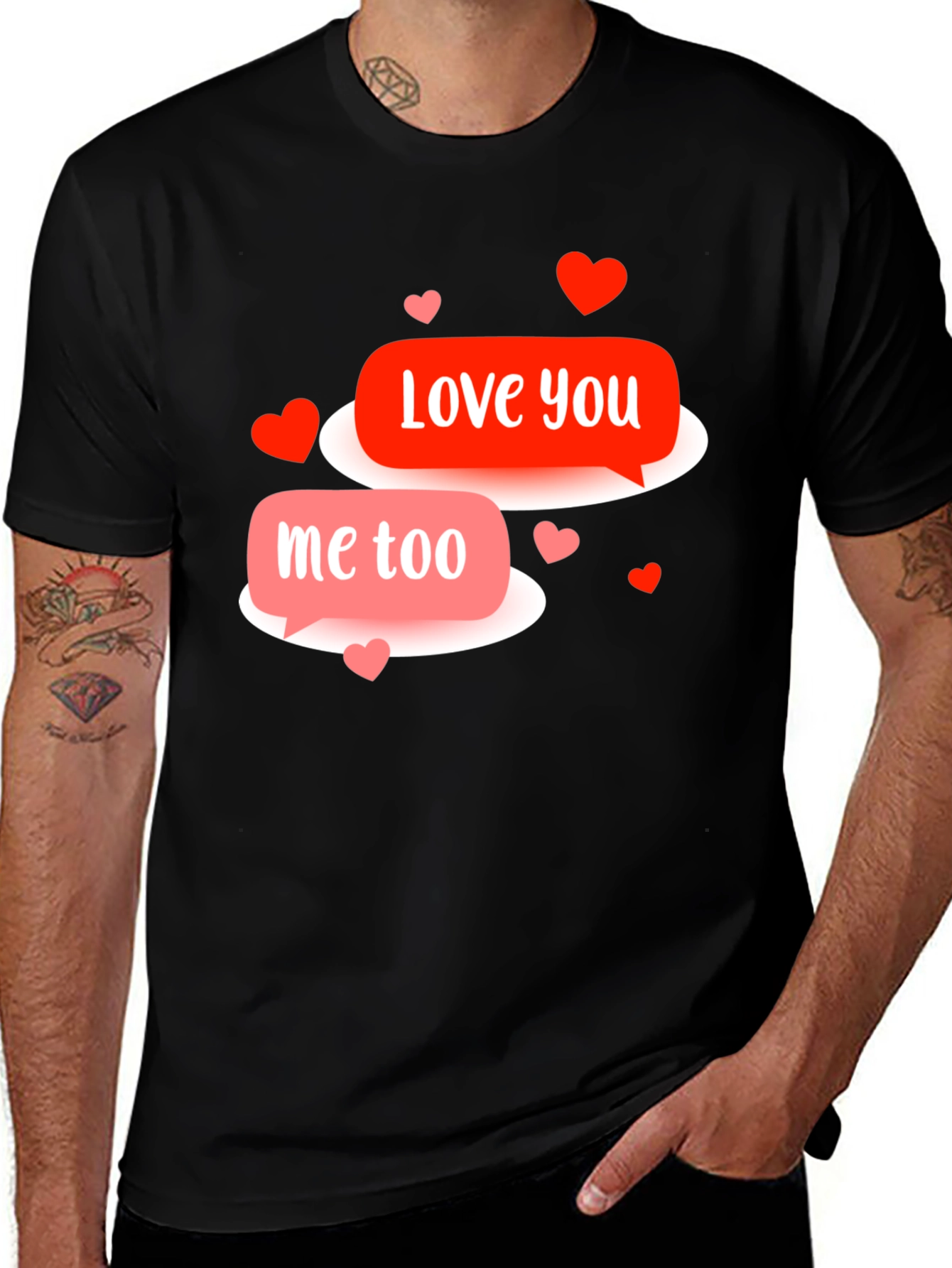 Love You/Me Too Valentine's T-Shirt