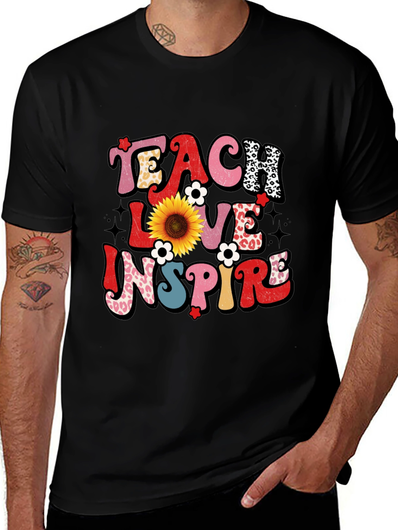 Variant 22 of Teach Love Inspire T-Shirt