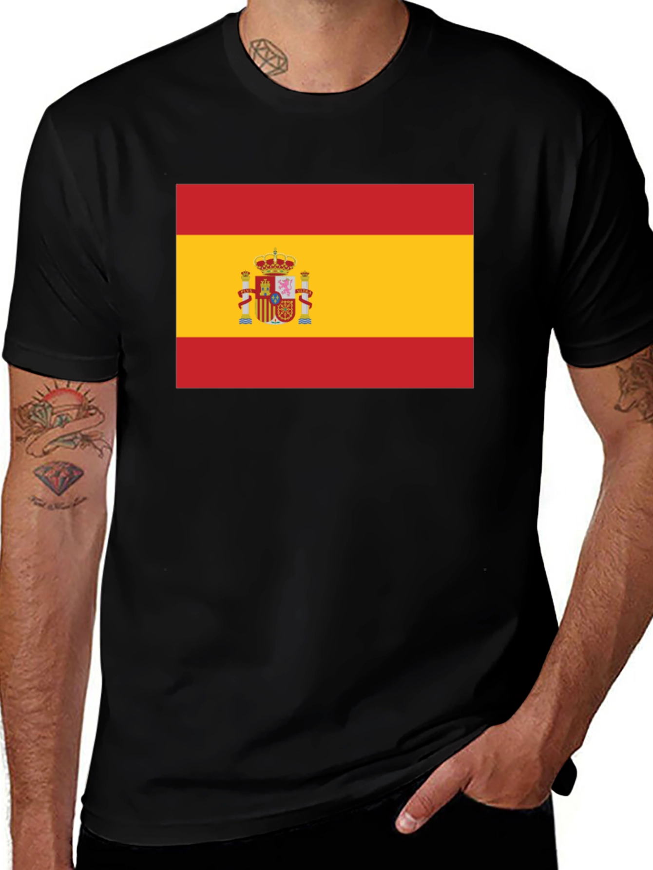 Spain Flag T-Shirt - Classic Tee