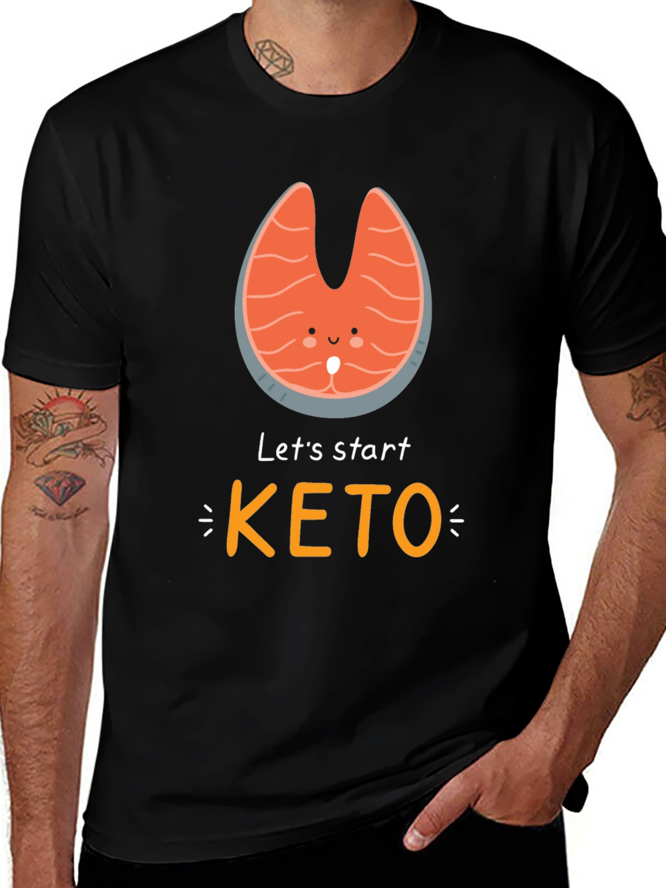 Keto Diet T-Shirt - Let's Start Keto!