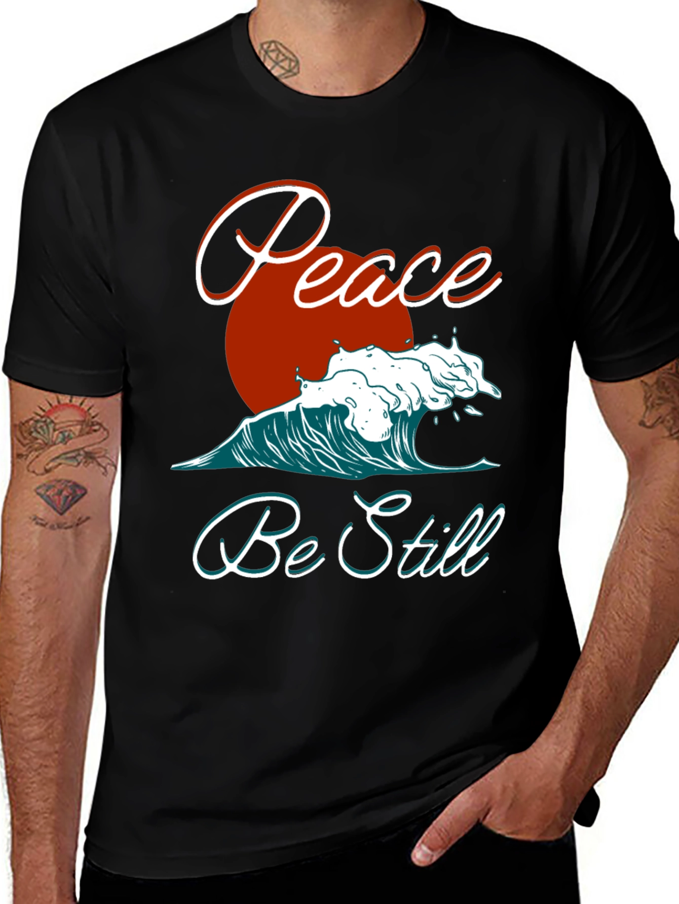 Variant 14 of Peace Be Still Graphic Tee