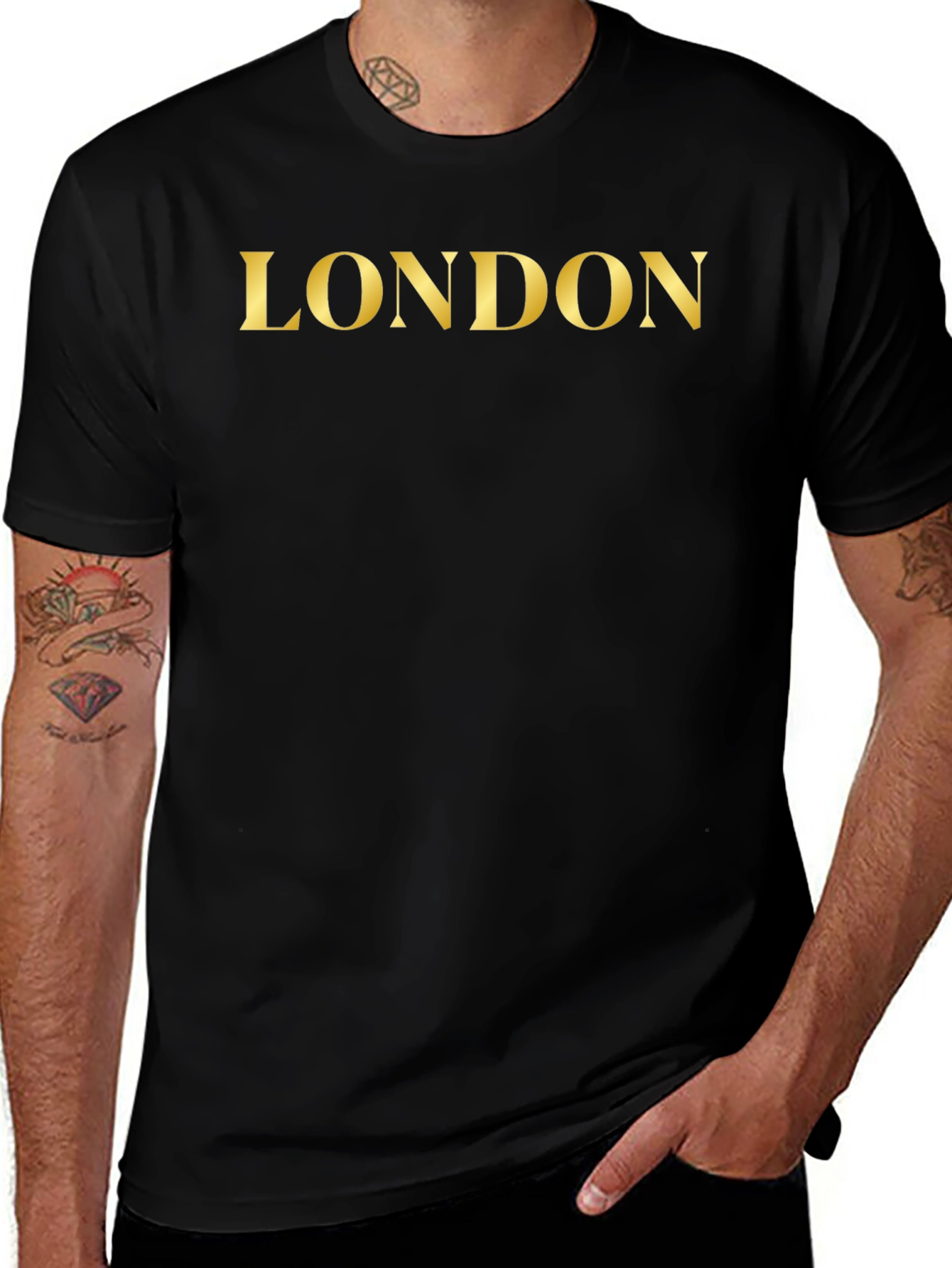 Variant 5 of London Graphic Tee - Stylish & Comfortable