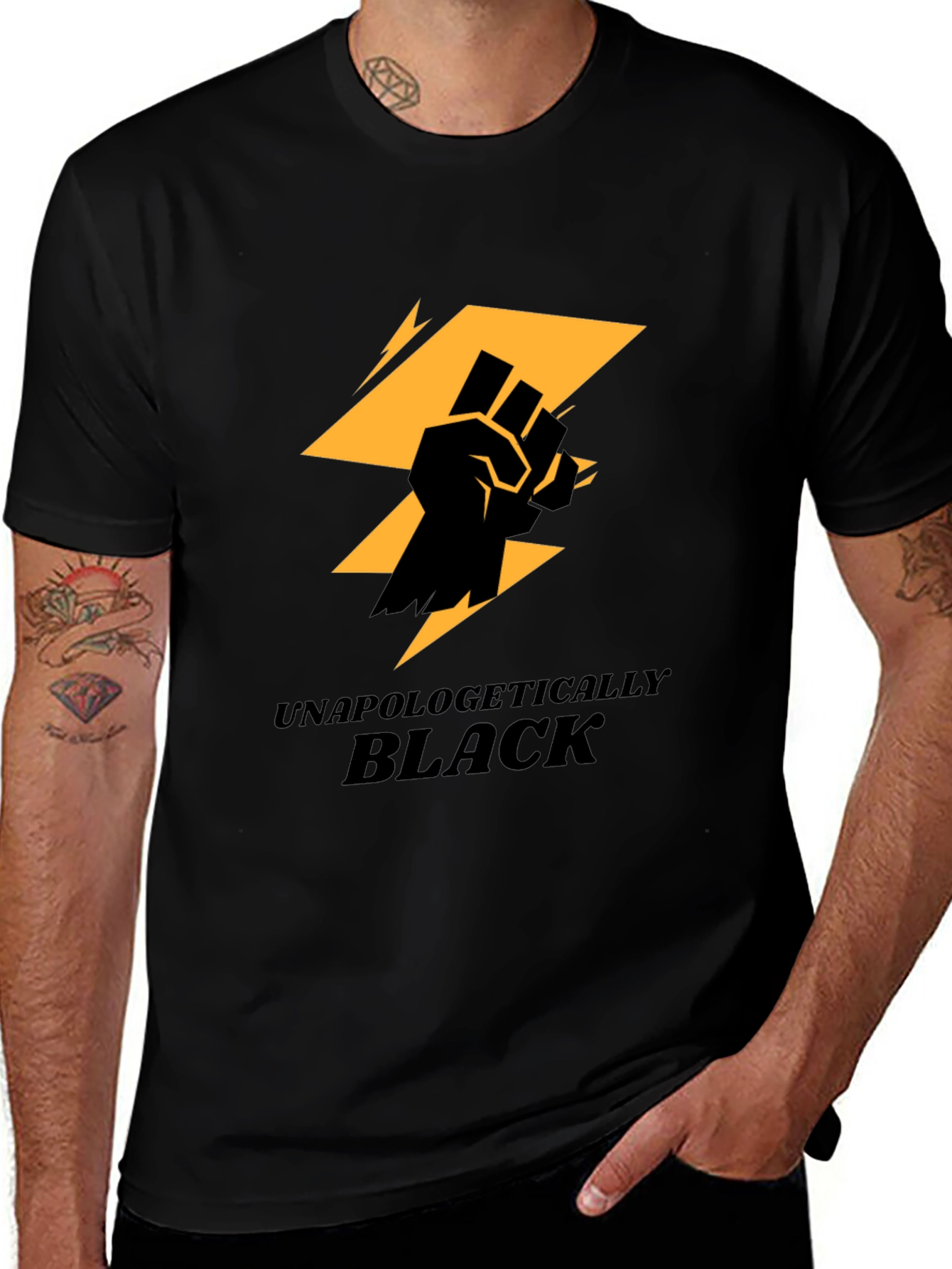 Variant 18 of Unapologetically Black T-Shirt