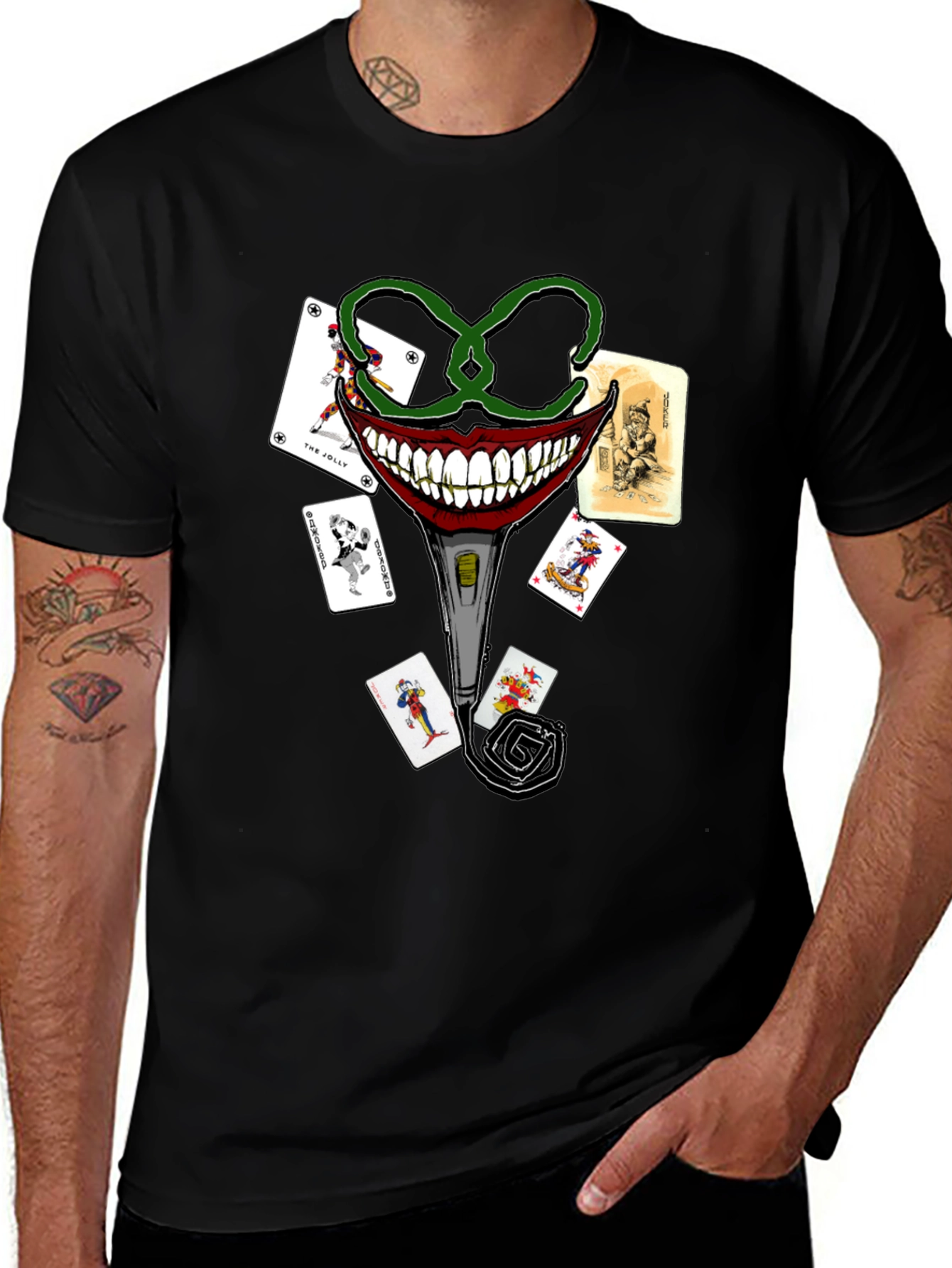 Joker Card Graphic Tee