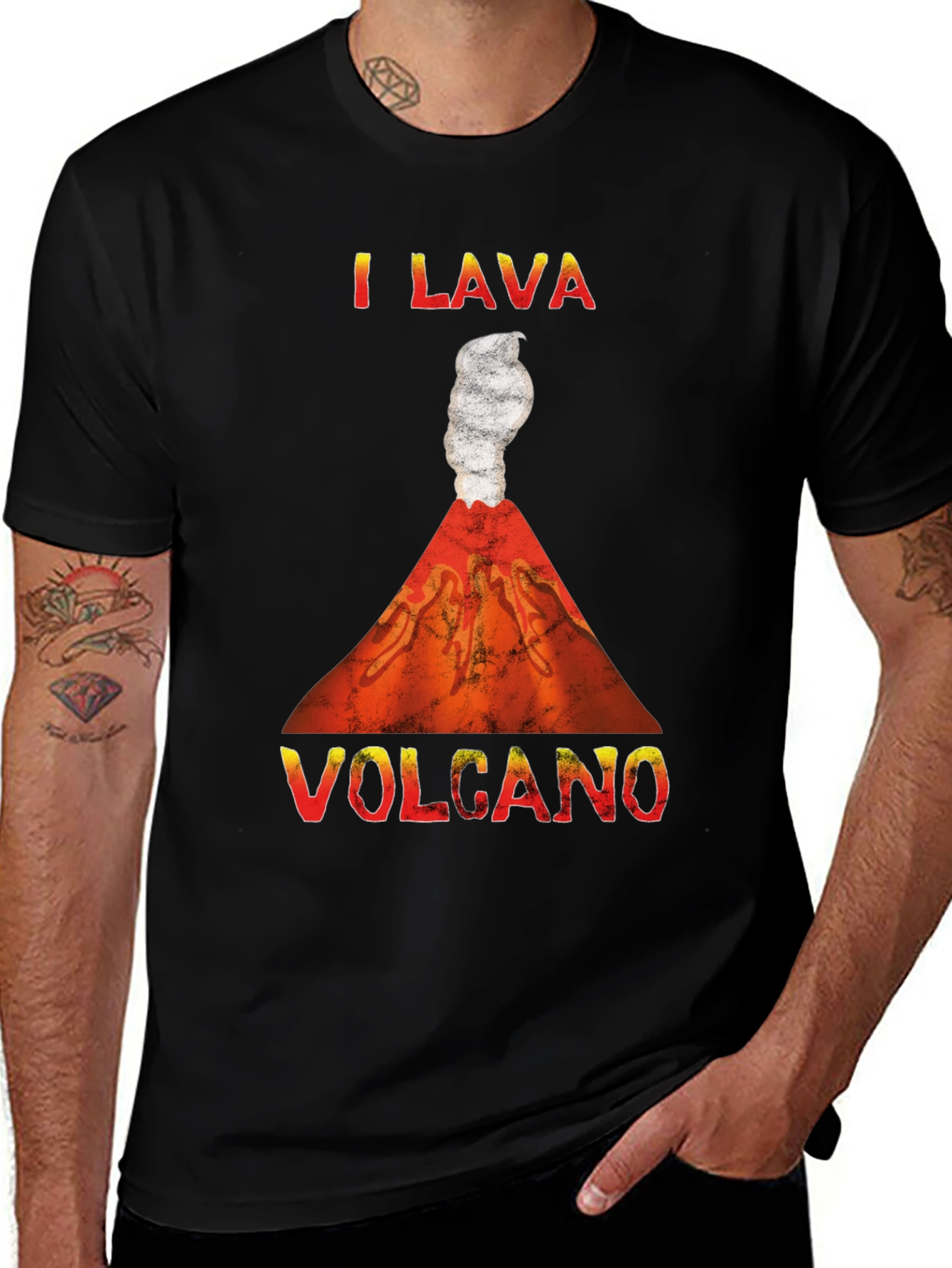 Variant 8 of I Lava Volcano T-Shirt - Lava T-Shirt