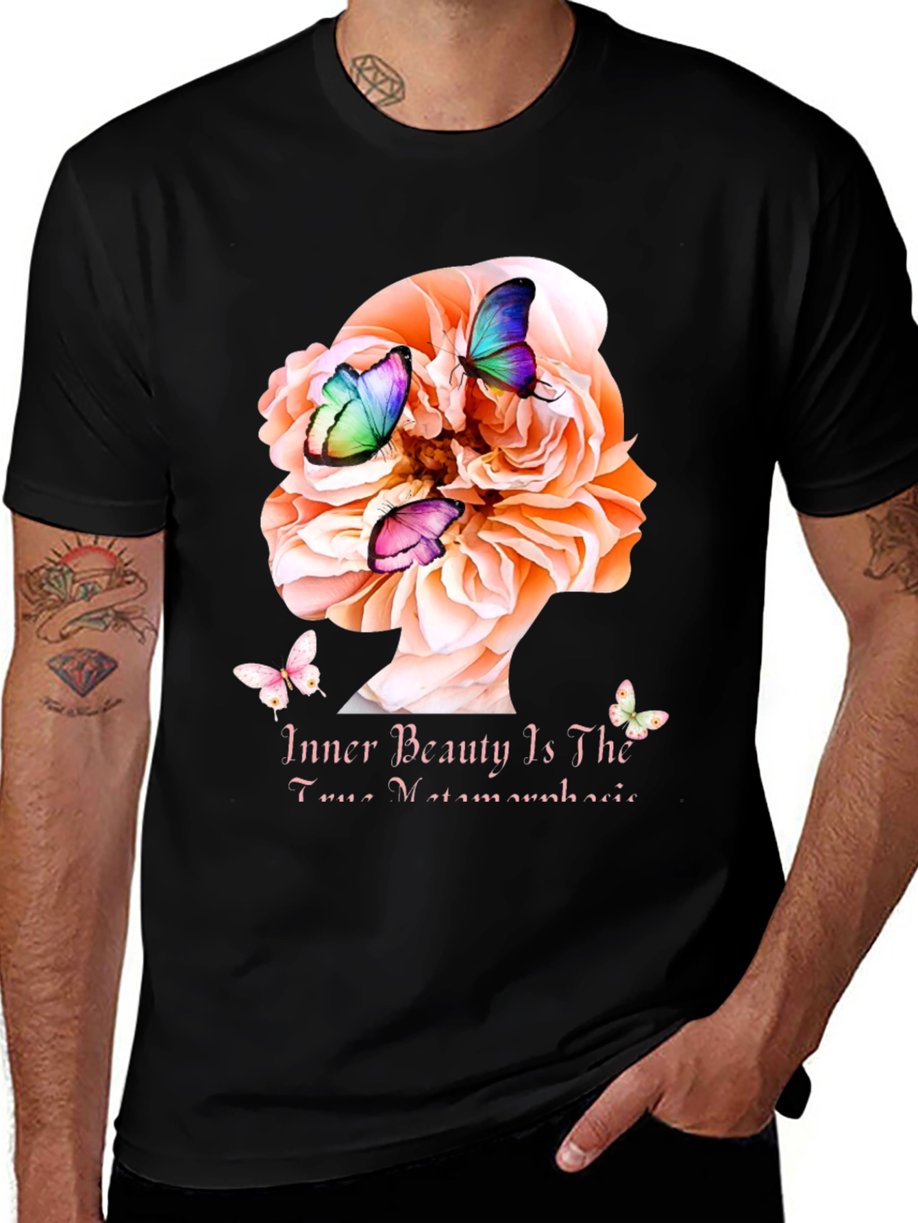 Variant 8 of Inner Beauty Butterfly Graphic T-Shirt