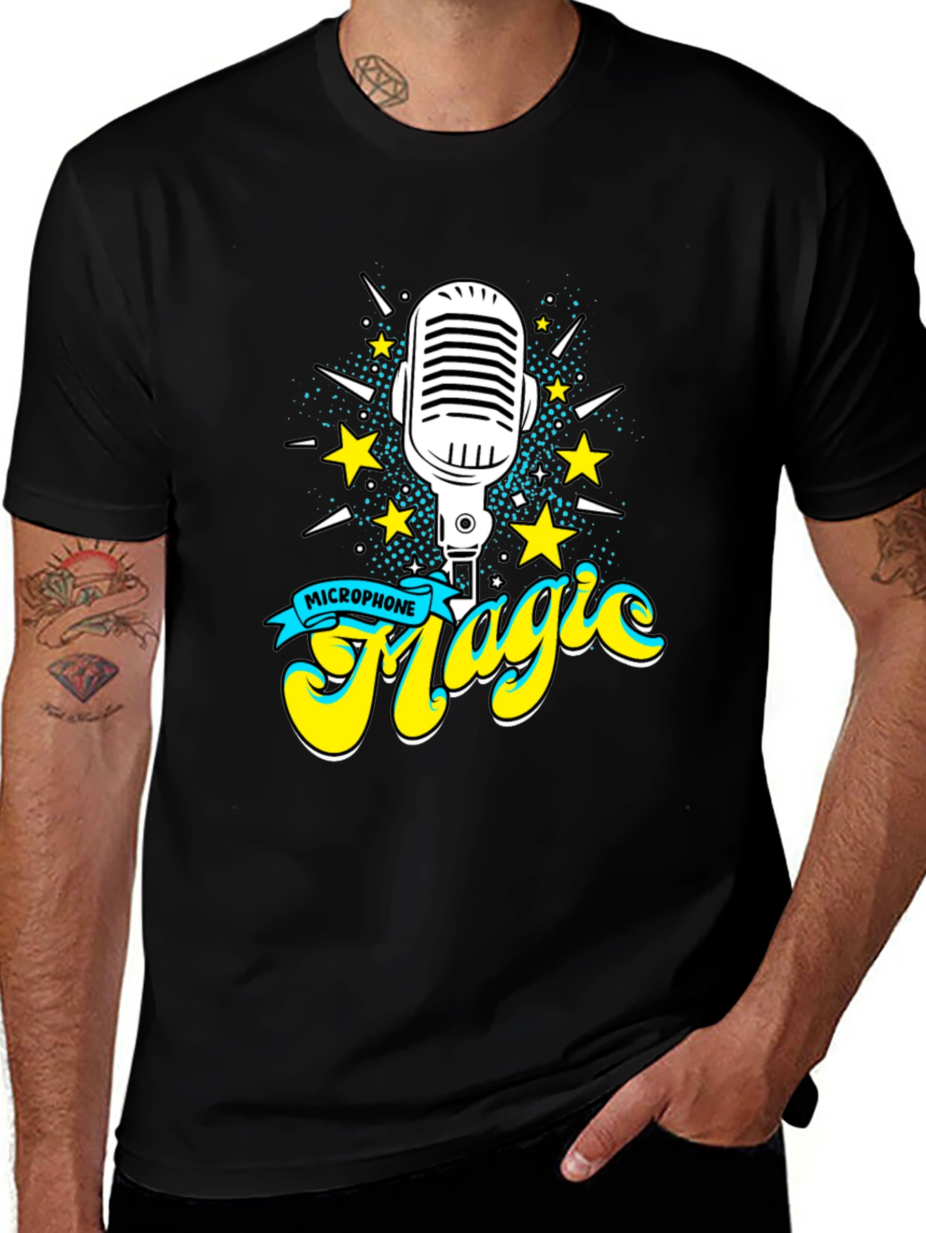 Variant 22 of Microphone Magic Graphic Tee