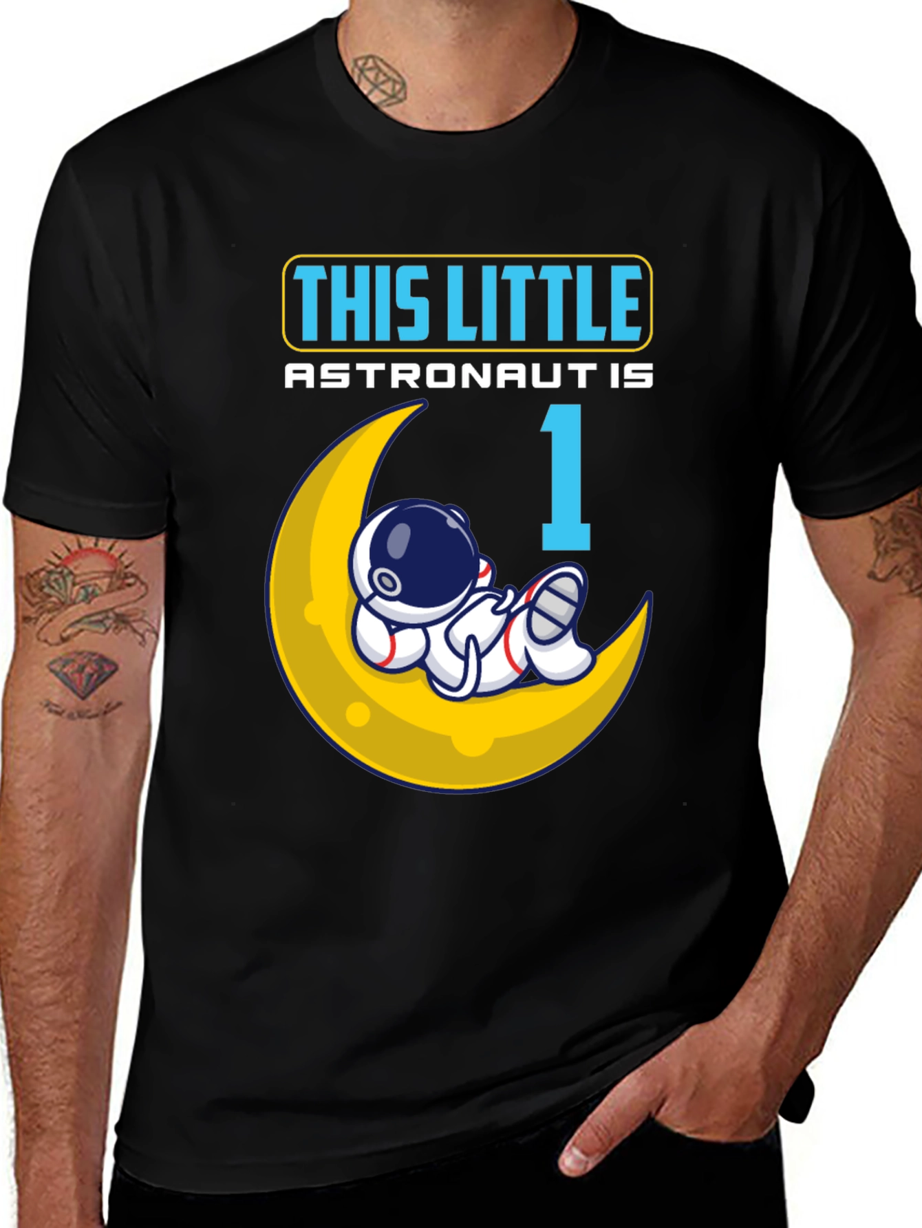 Astronaut 1st Birthday T-Shirt