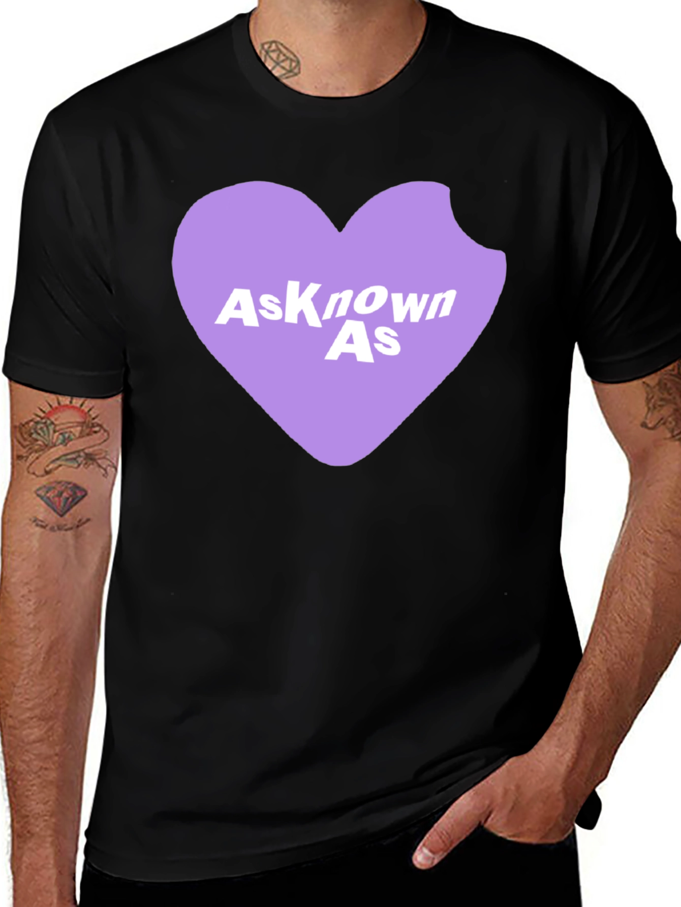 Variant 11 of As Known As Heart Graphic T-Shirt