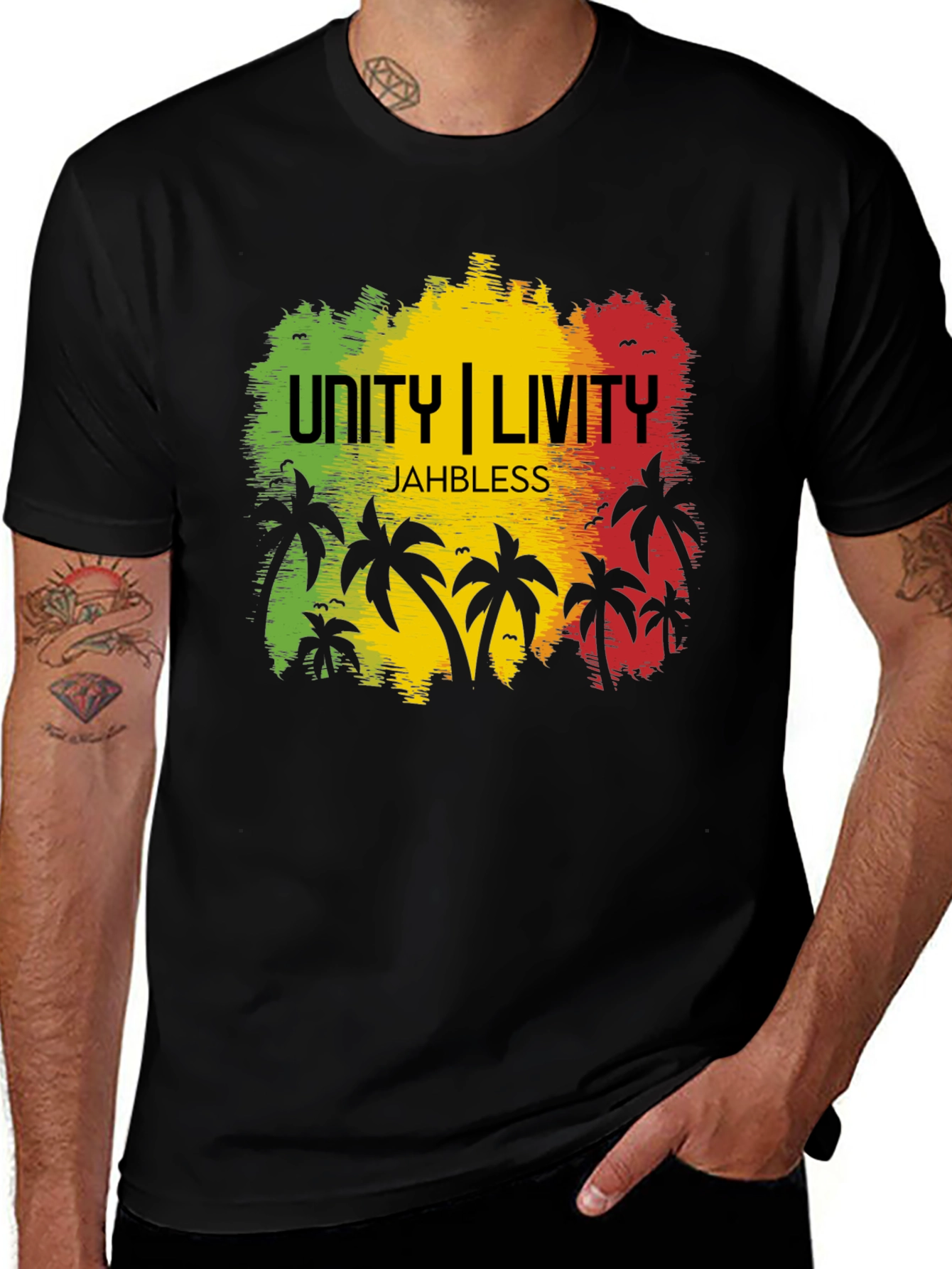 Variant 24 of Unity Livity Jahbless Graphic T-Shirt