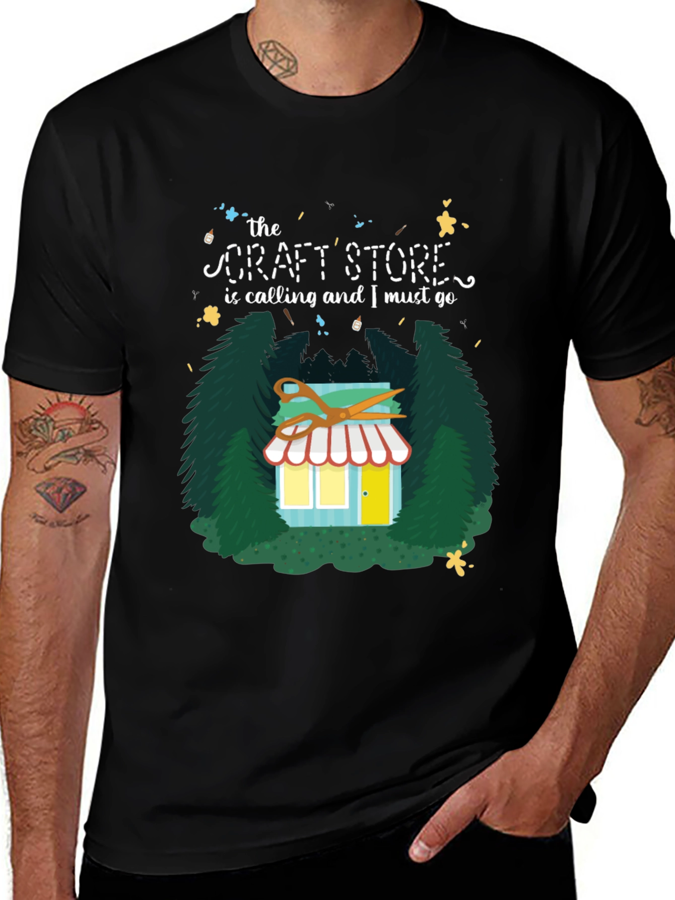 Variant 9 of Craft Store Calling T-Shirt