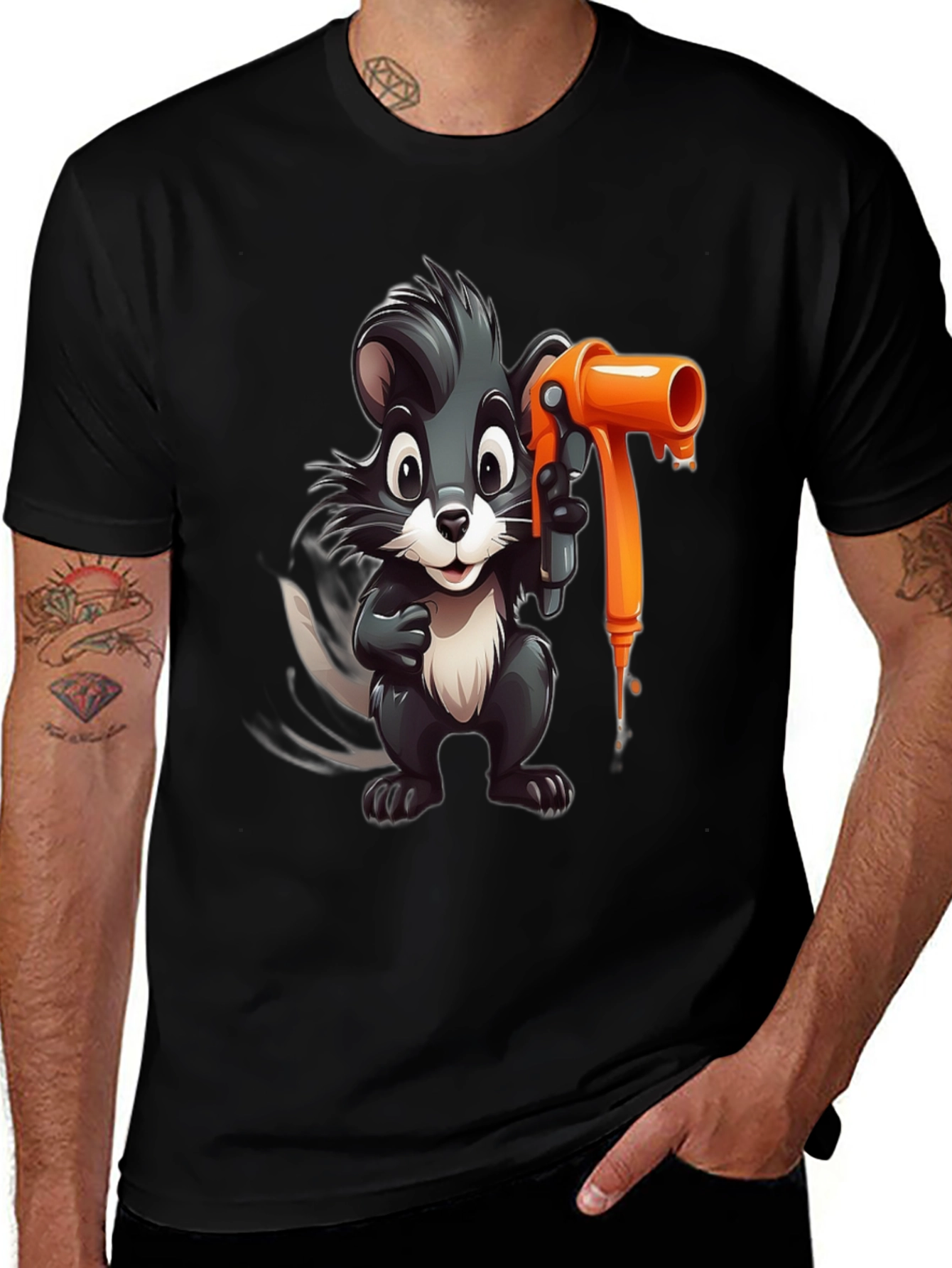 Cartoon Skunk T-Shirt