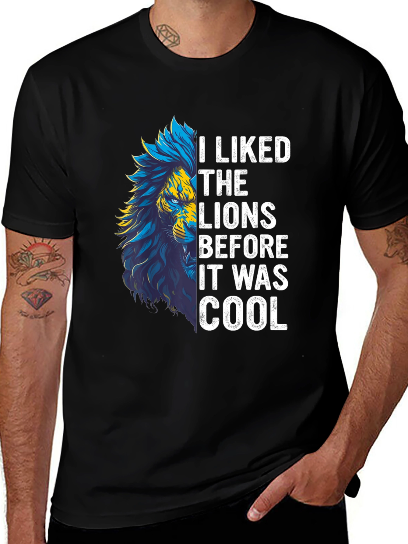 Variant 2 of I Liked the Lions Before It Was Cool T-Shirt