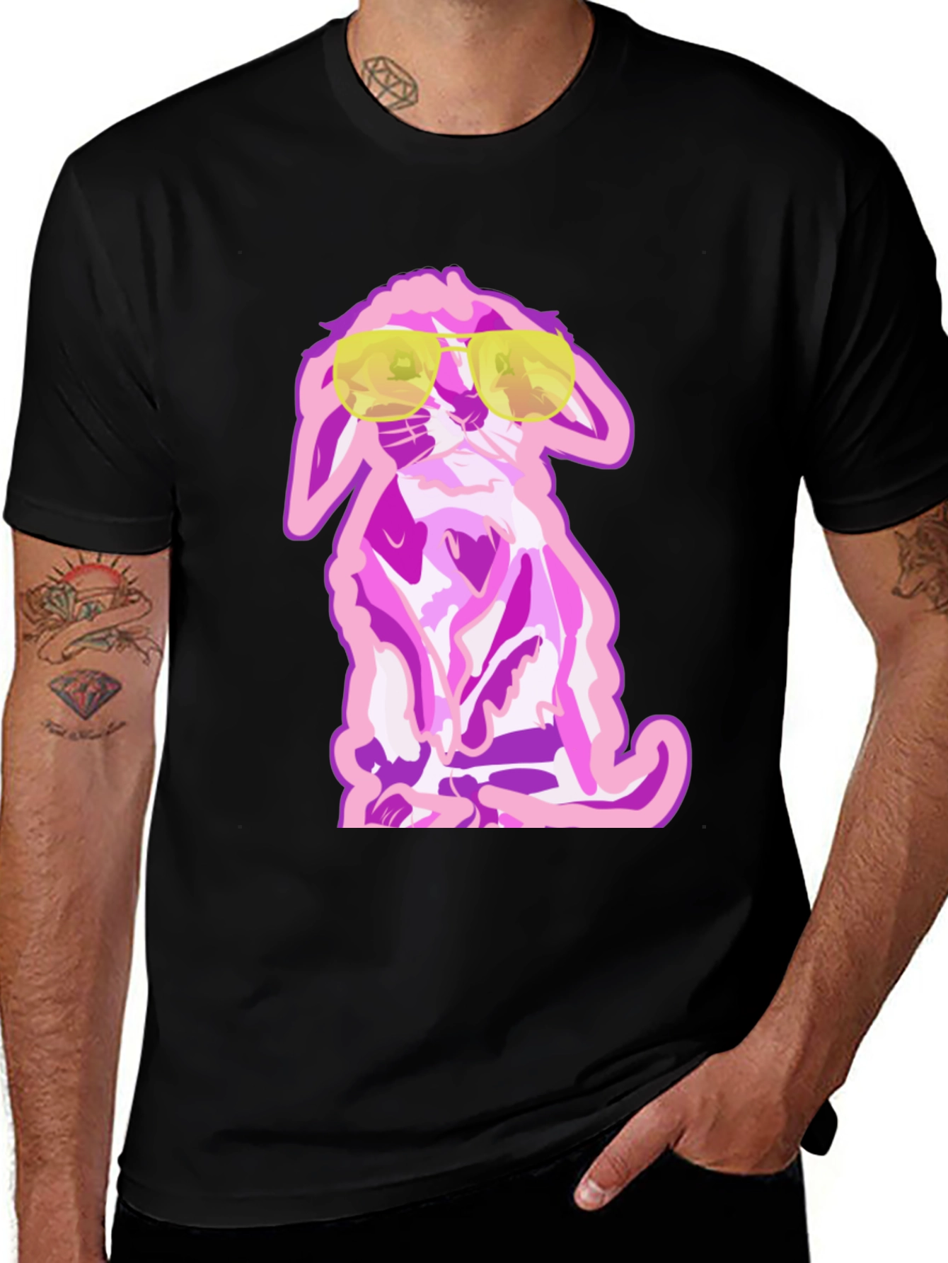 Variant 7 of Cool Dog T-Shirt - Stylish Graphic Tee