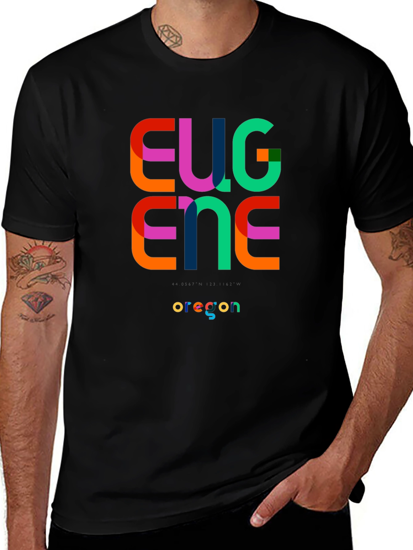 Eugene Oregon Graphic Tee