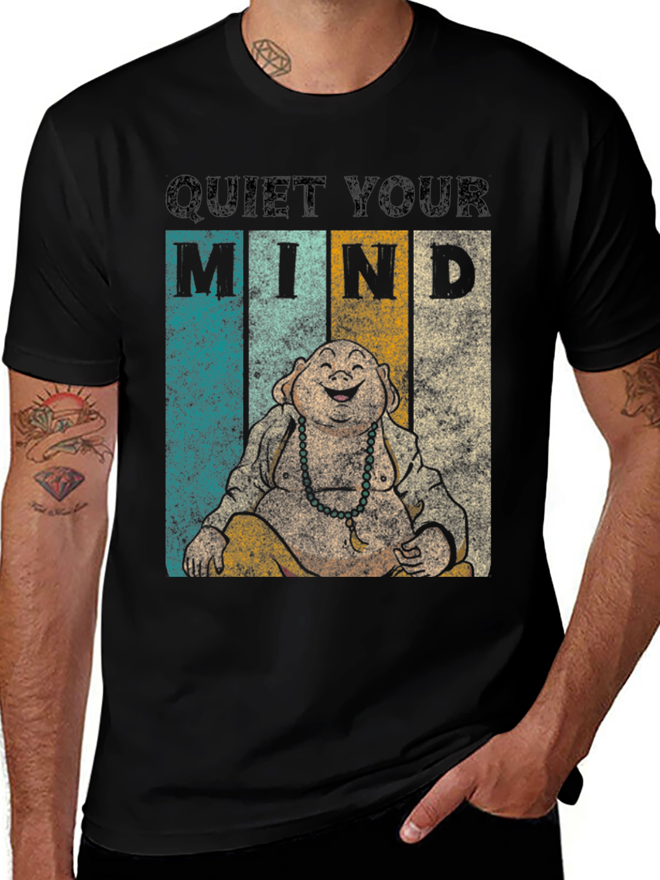 Quiet Your Mind Buddha Graphic Tee