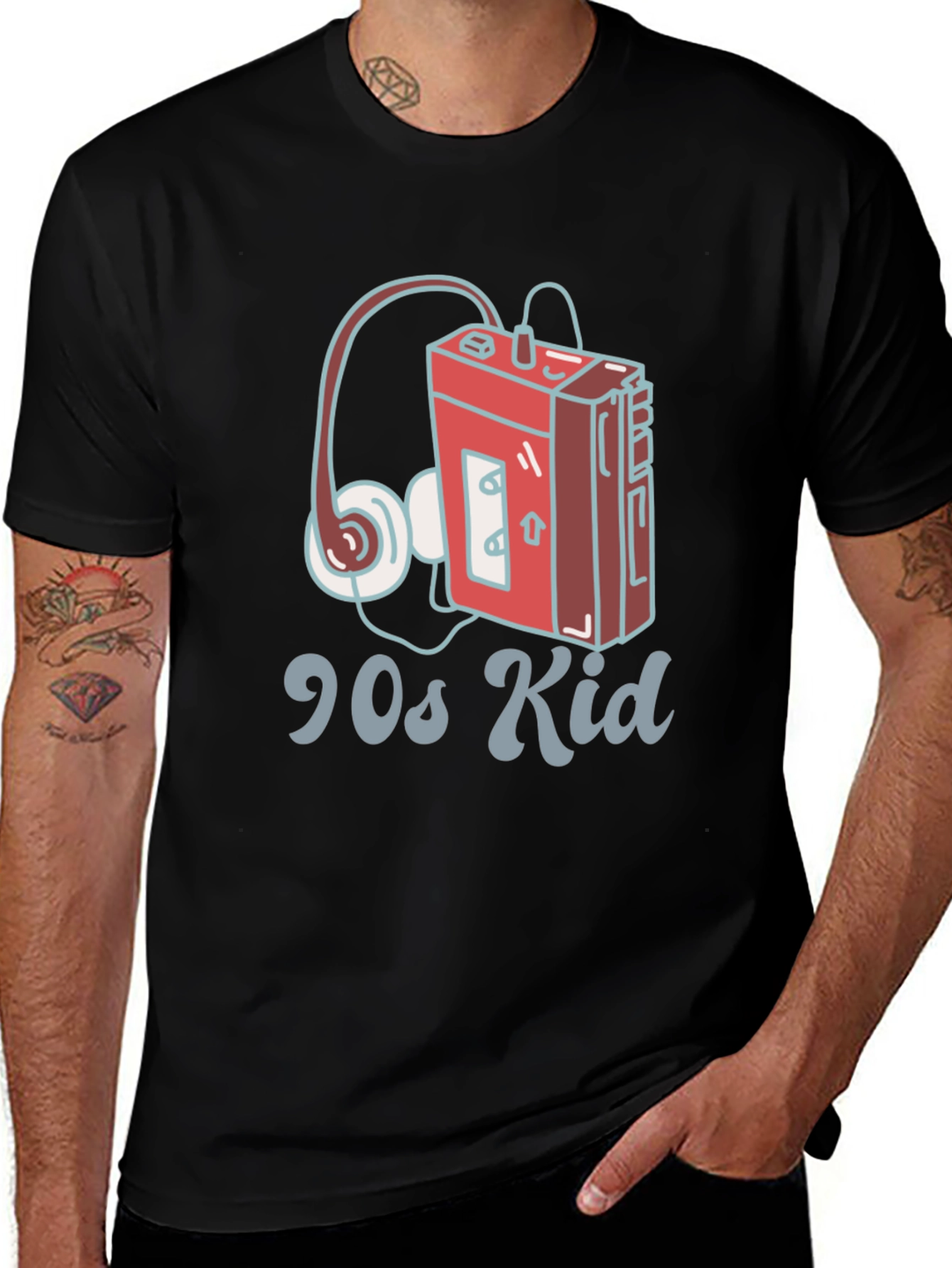 Variant 28 of 90s Kid Retro Cassette Player T-Shirt