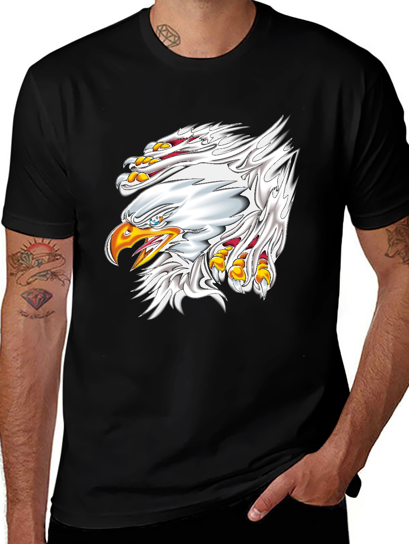 Variant 26 of Eagle Graphic T-Shirt - Bold Design, Comfortable Fit