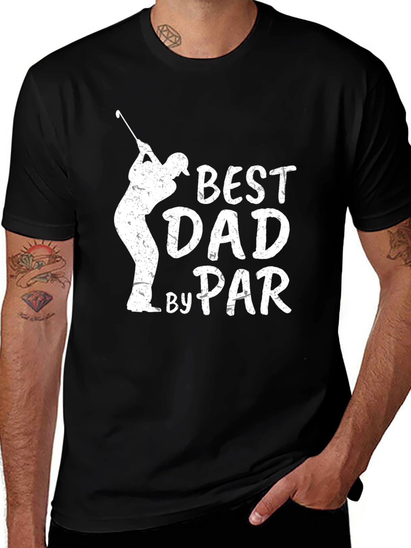 Variant 10 of Best Dad By Par Golfing T-Shirt