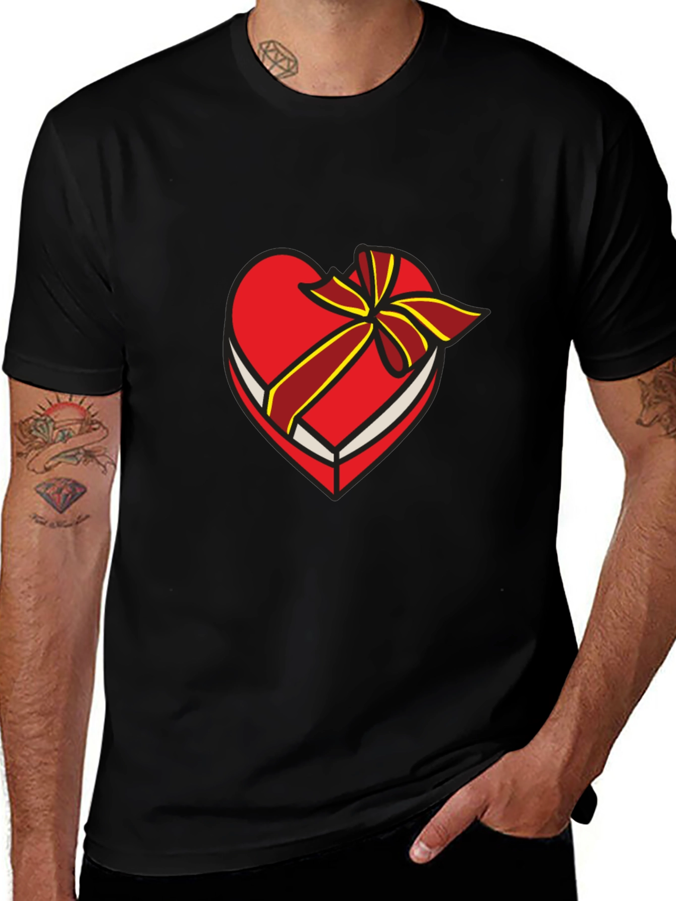 Variant 29 of Heart-Shaped Candy Box Graphic Tee