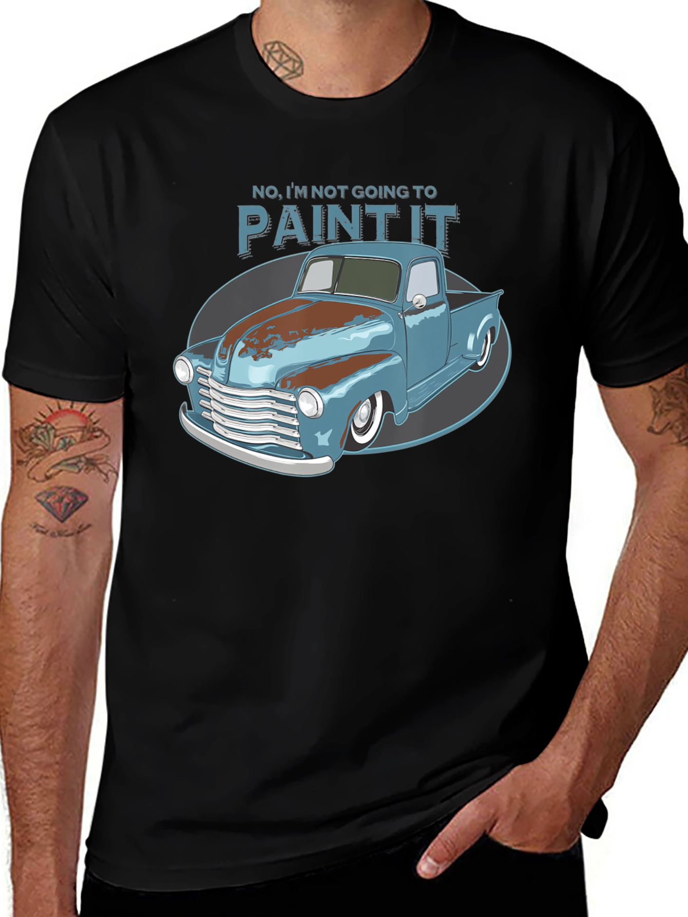 Variant 26 of Classic Truck T-Shirt - No, I'm Not Going To Paint It!