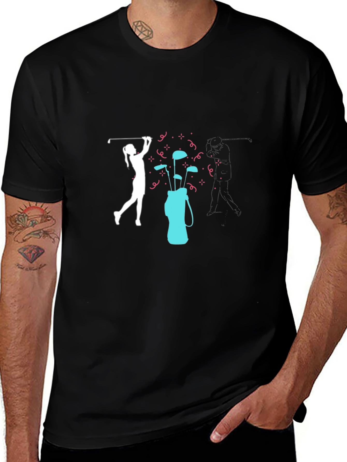 Golf Design T-Shirt - Perfect for Golf Lovers!