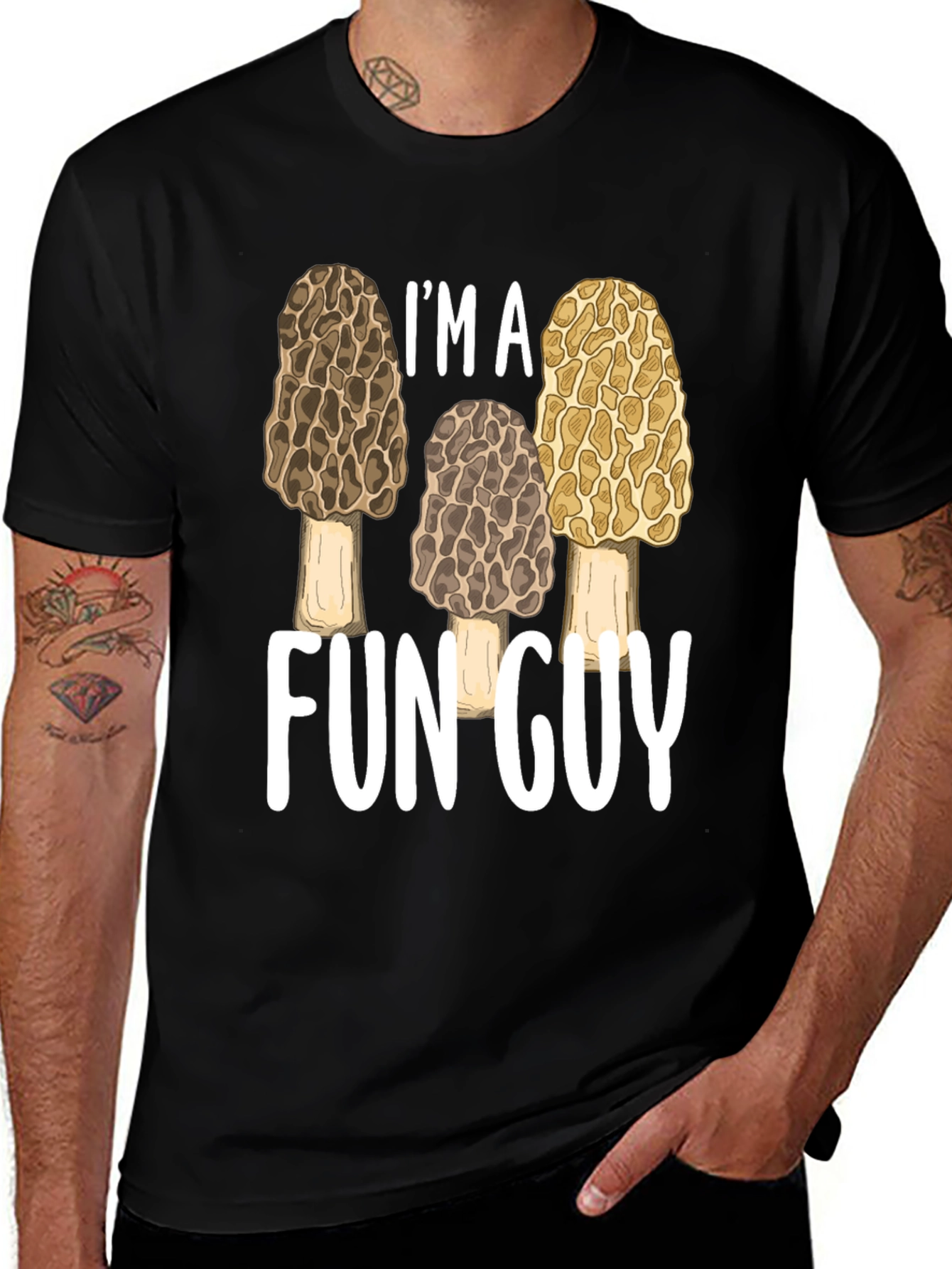 Variant 4 of Fun Guy Graphic Tee