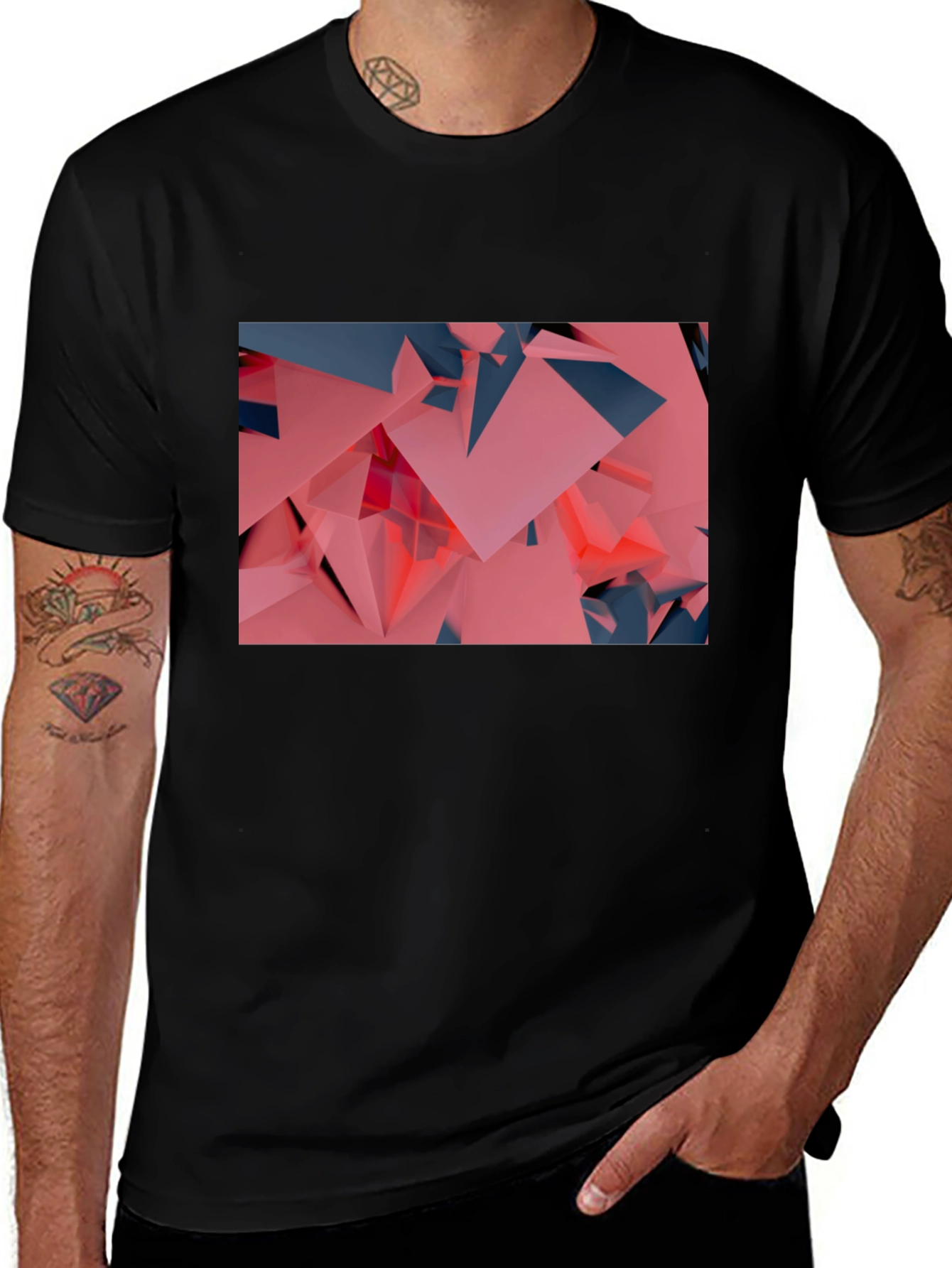 Variant 9 of Geometric Abstract T-Shirt