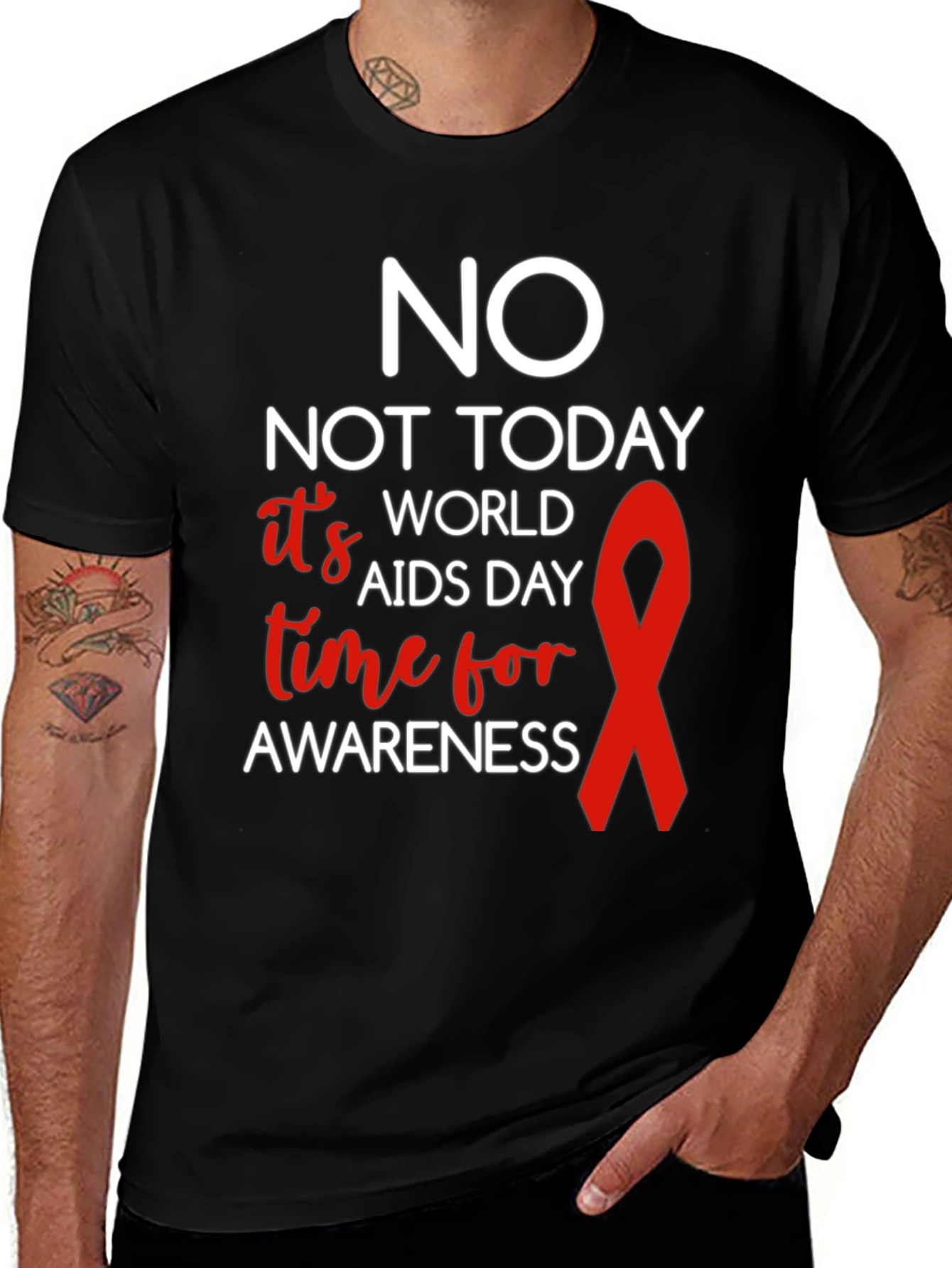 World AIDS Day Awareness T-Shirt