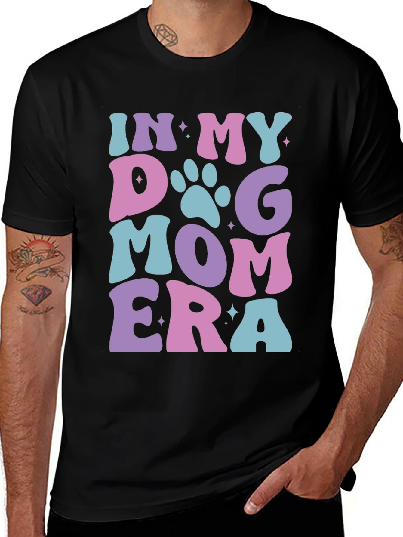 Variant 26 of Dog Mom Era Graphic T-Shirt
