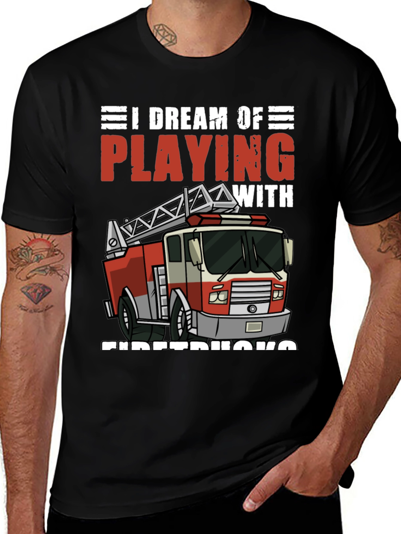 Variant 30 of Firetruck Dream T-Shirt