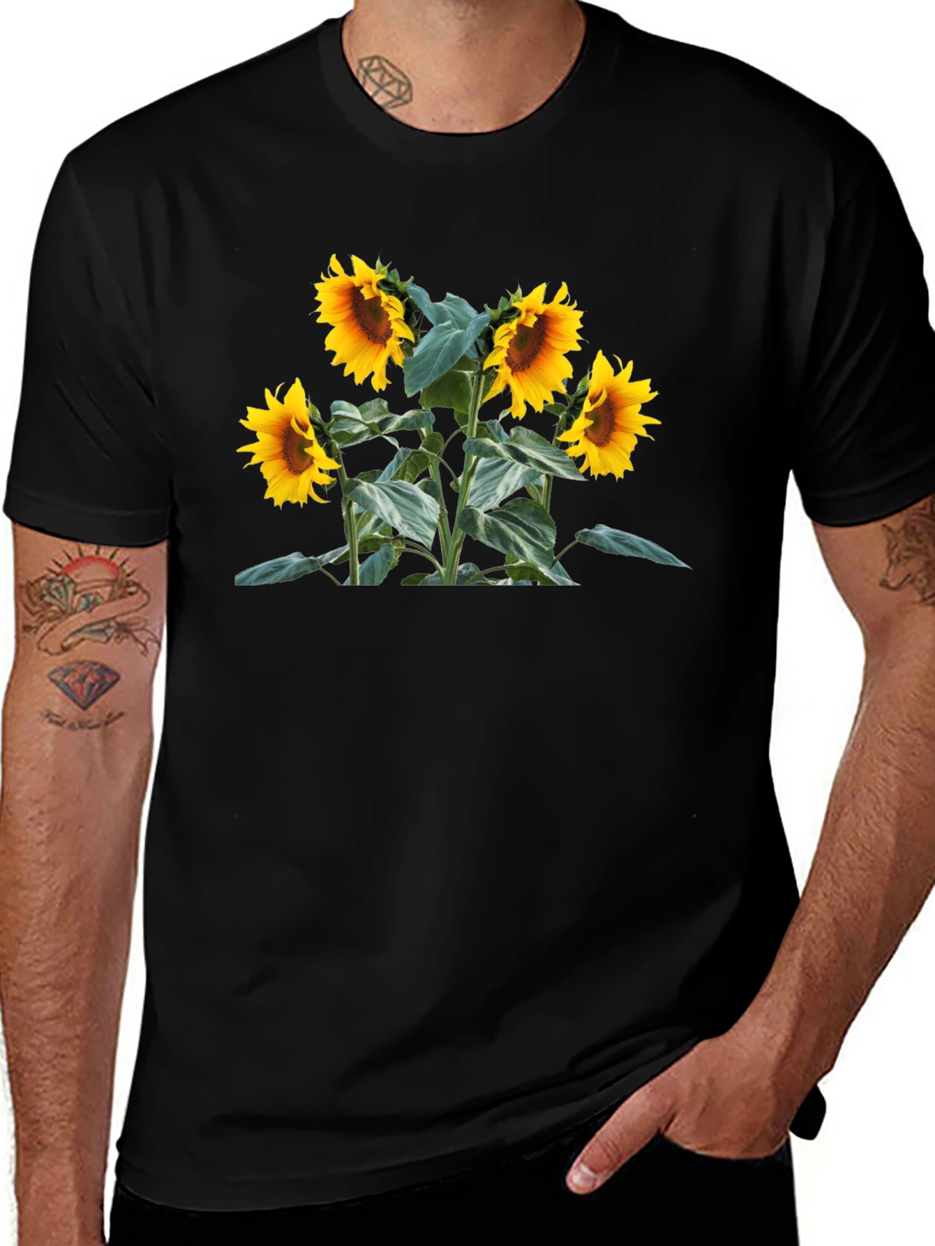 Variant 11 of Sunflower Graphic T-Shirt