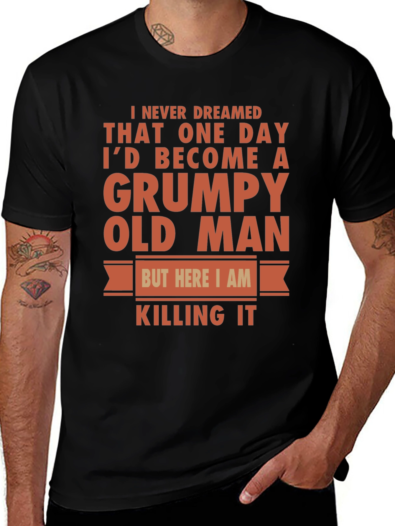 Variant 14 of Grumpy Old Man T-Shirt - Funny Novelty Tee