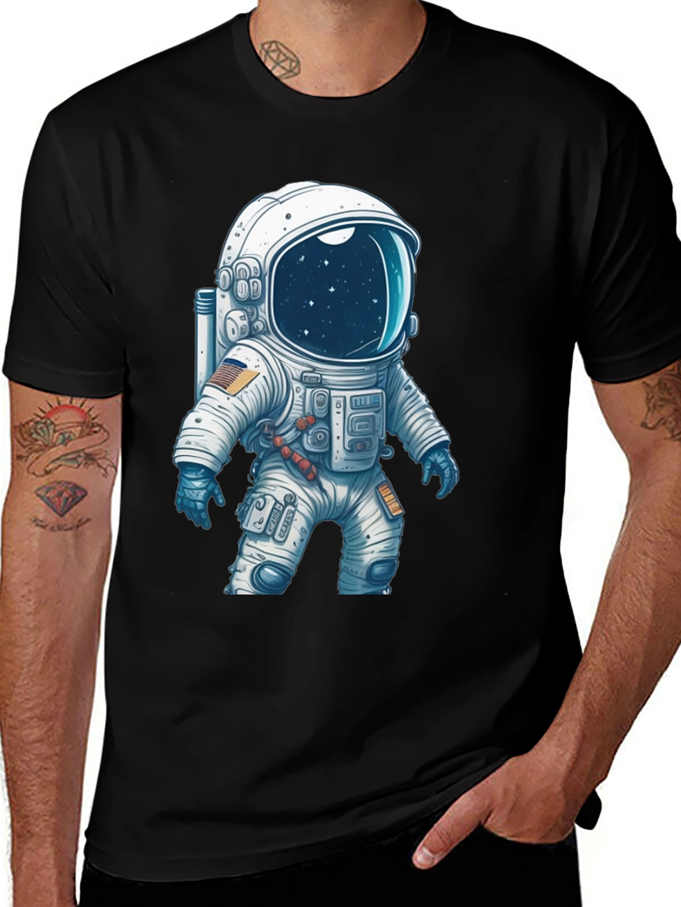 Variant 23 of Astronaut Graphic T-Shirt
