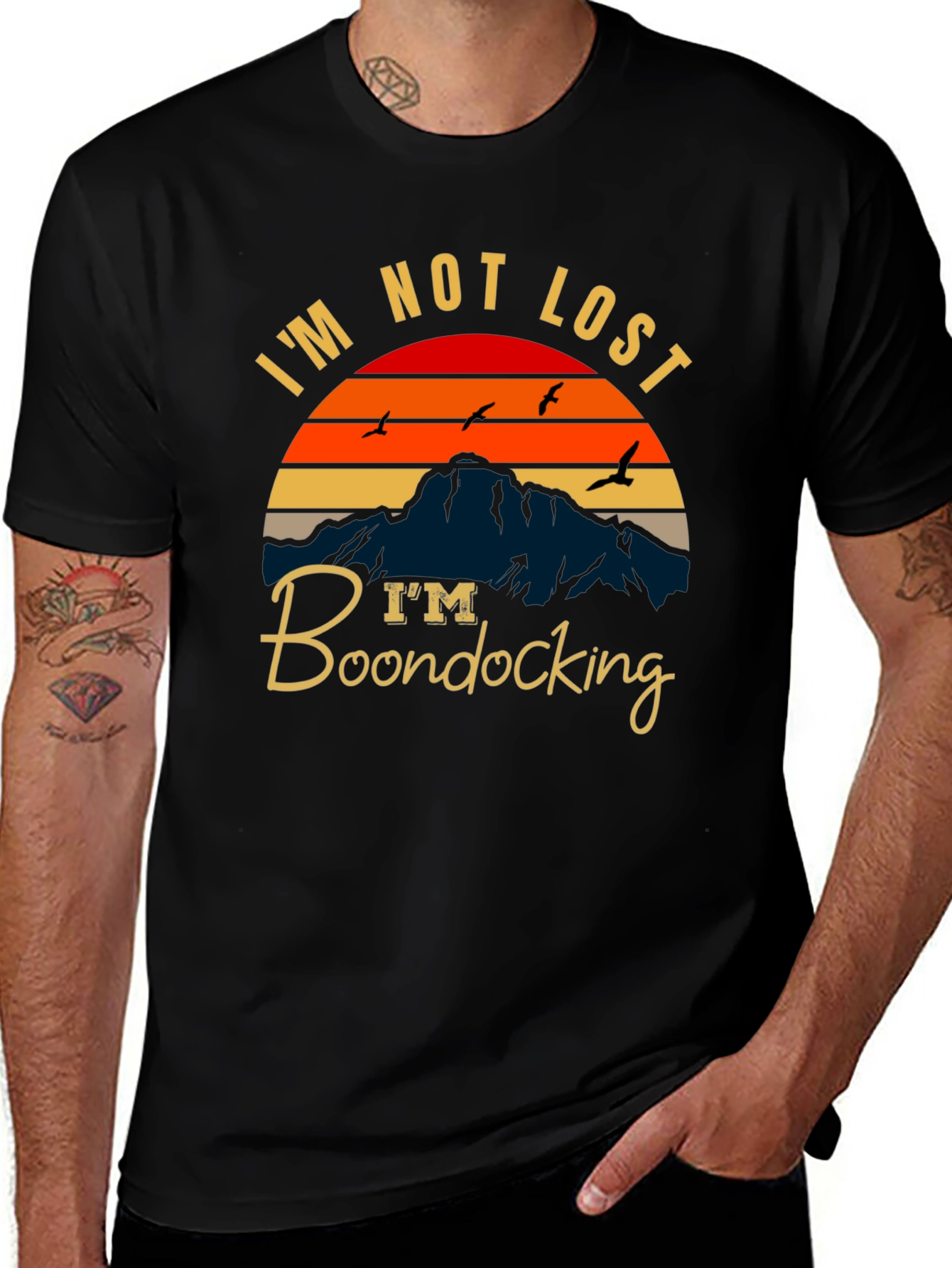 Boondocking T-Shirt - Adventure Awaits